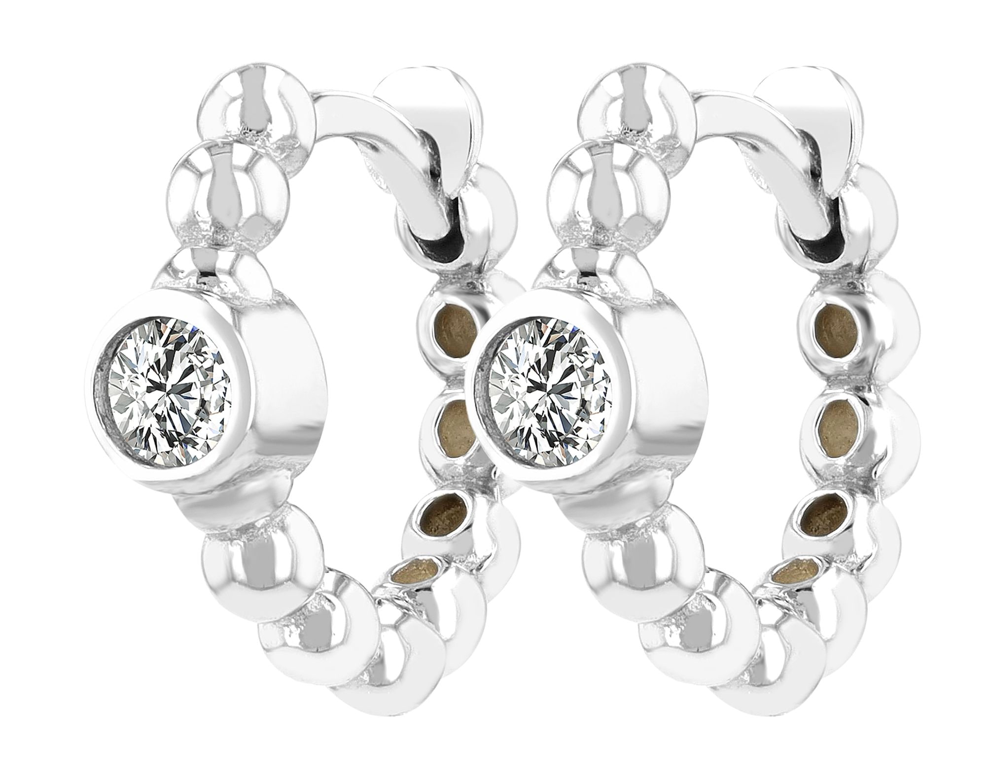 Adelia´s Paar Creolen "Ohrringe – Creole aus 925 Silber" Ideal als Geschenk für besondere Anlässe