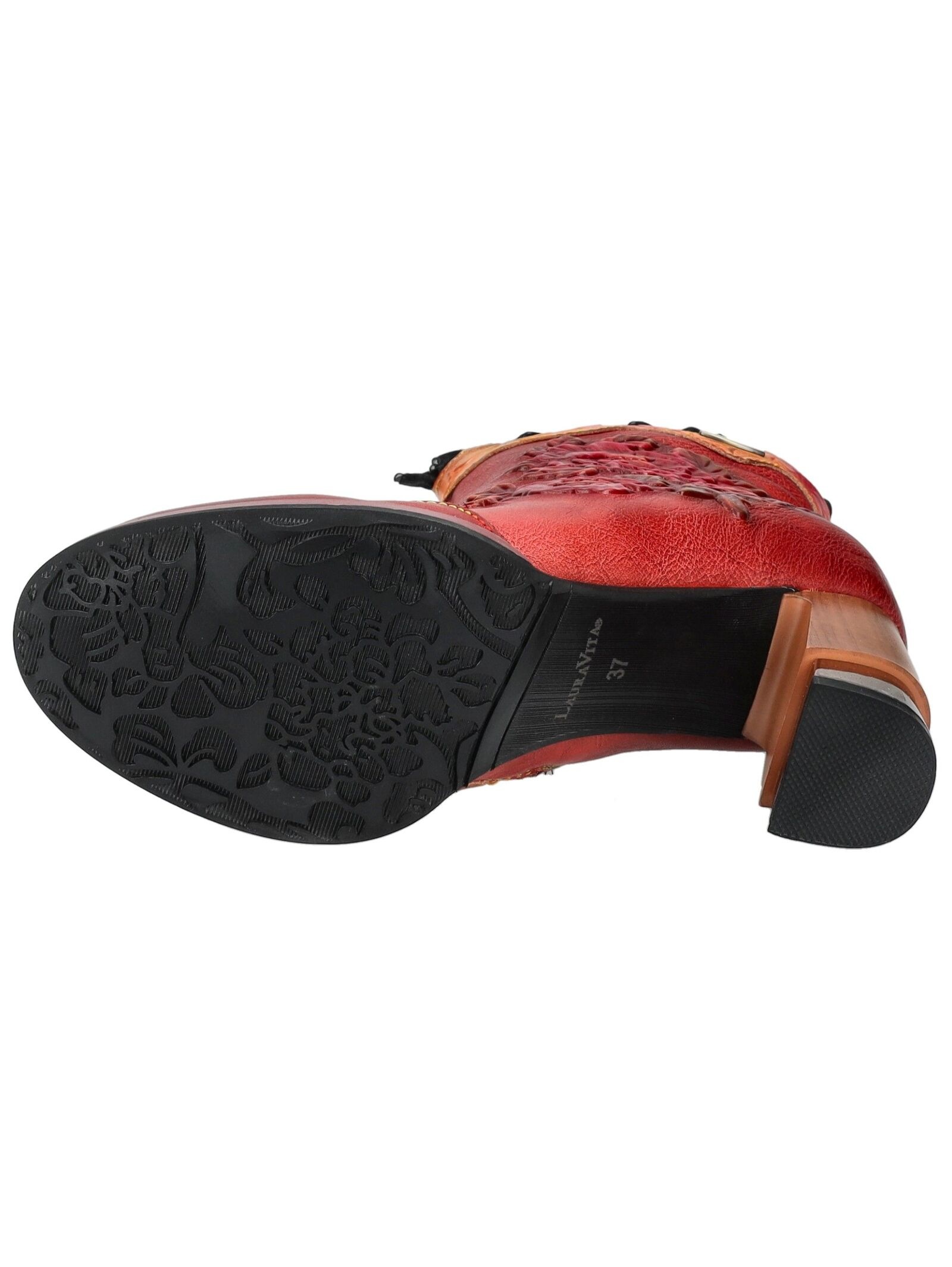 LAURA VITA High-Heel-Stiefelette »LAURA VITA Stiefelette Leder«