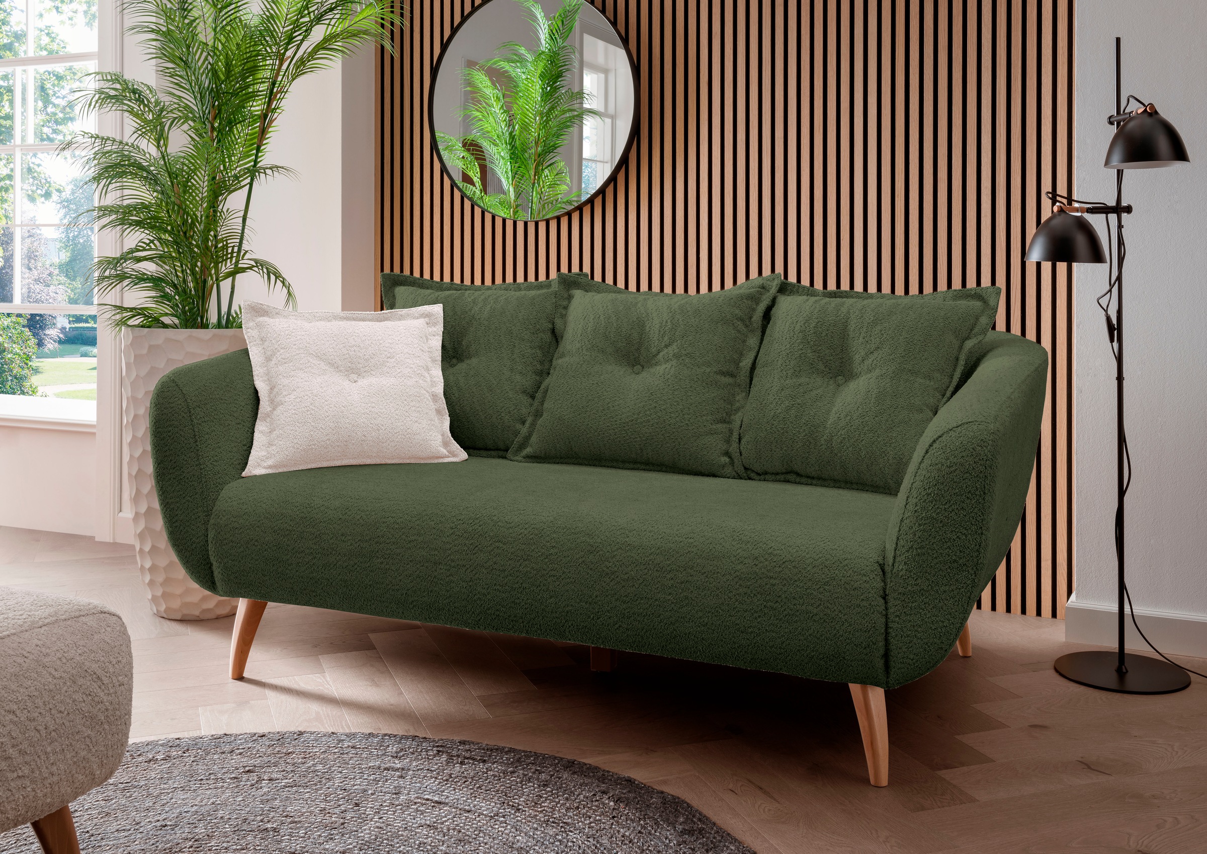 Home affaire 2,5-Sitzer "Baggio modern und romantisches Design, bequem", Zi günstig online kaufen