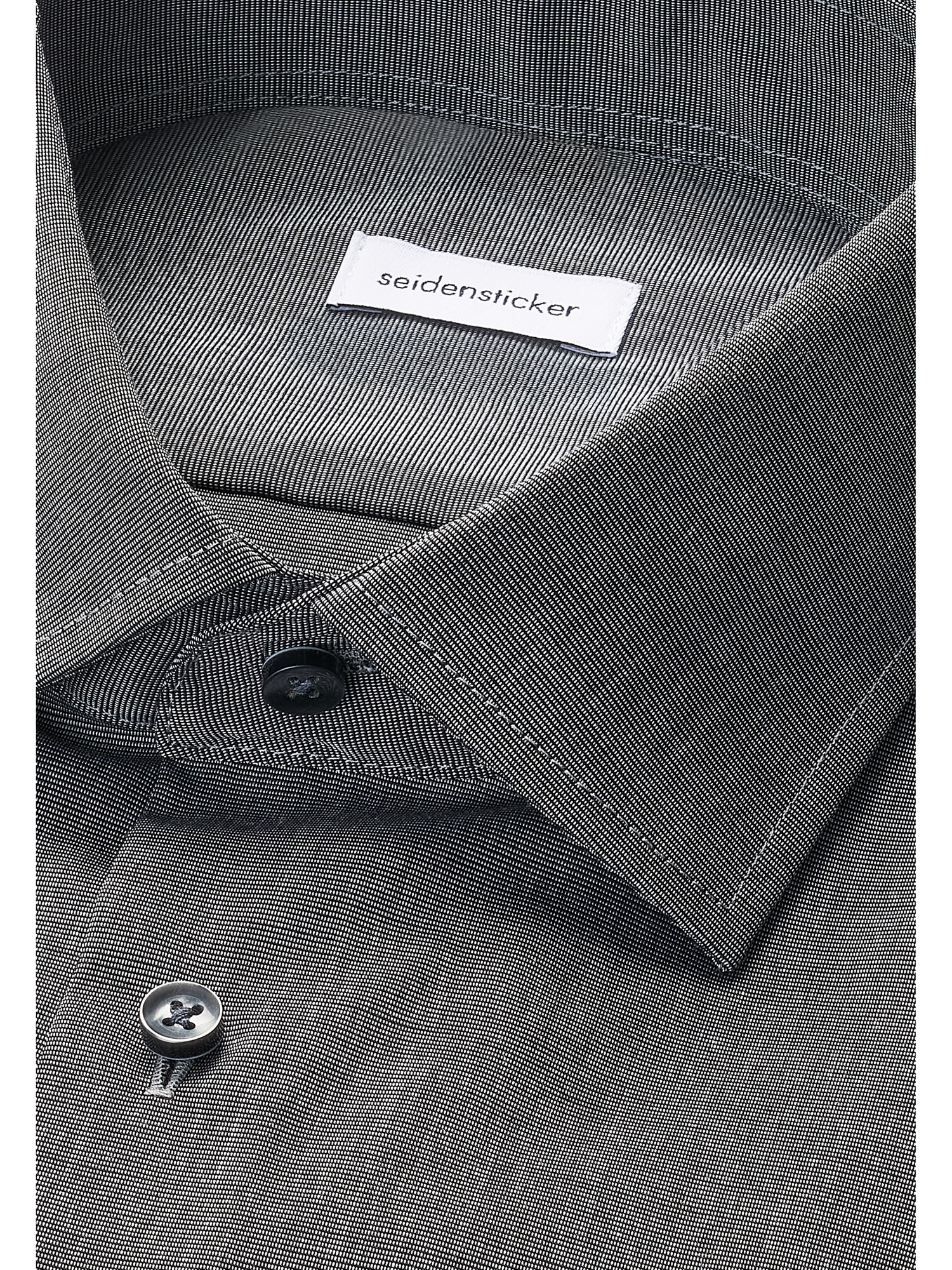 seidensticker Businesshemd »Schwarze Rose« Slim 1/1 Kentkragen Uni