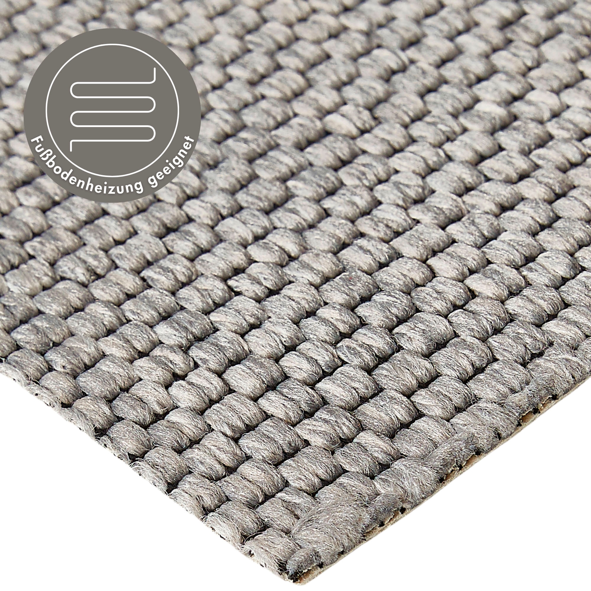 Andiamo Teppichboden »Odense, Made in Netherlands«, rechteckig, 8 mm Höhe, meliert, Breite 400 cm, mit Wabenstruktur, strapazierfähig & robust