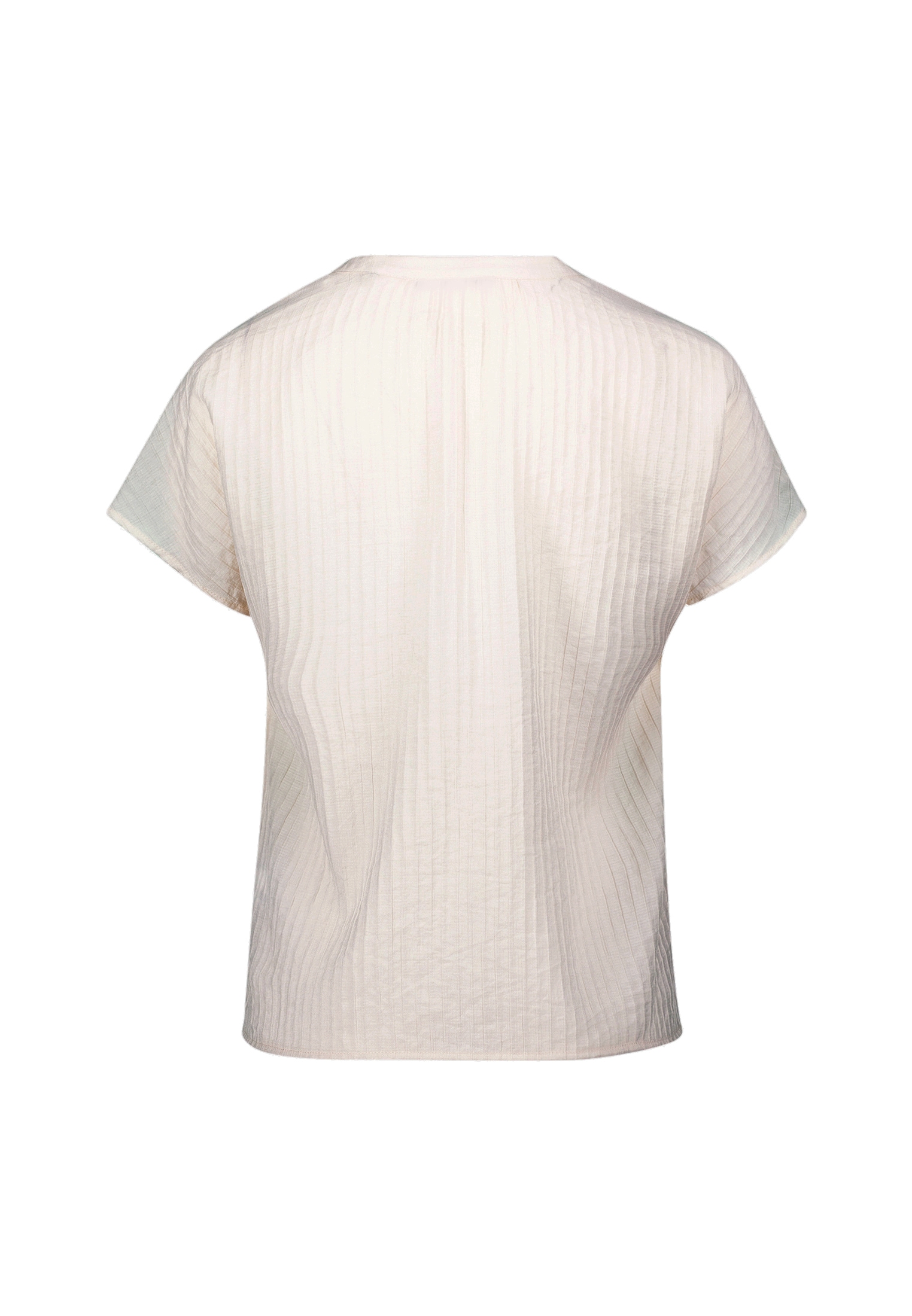 Zero Crinklebluse »zero Damen Crinkle-Bluse mit V-Ausschnitt«
