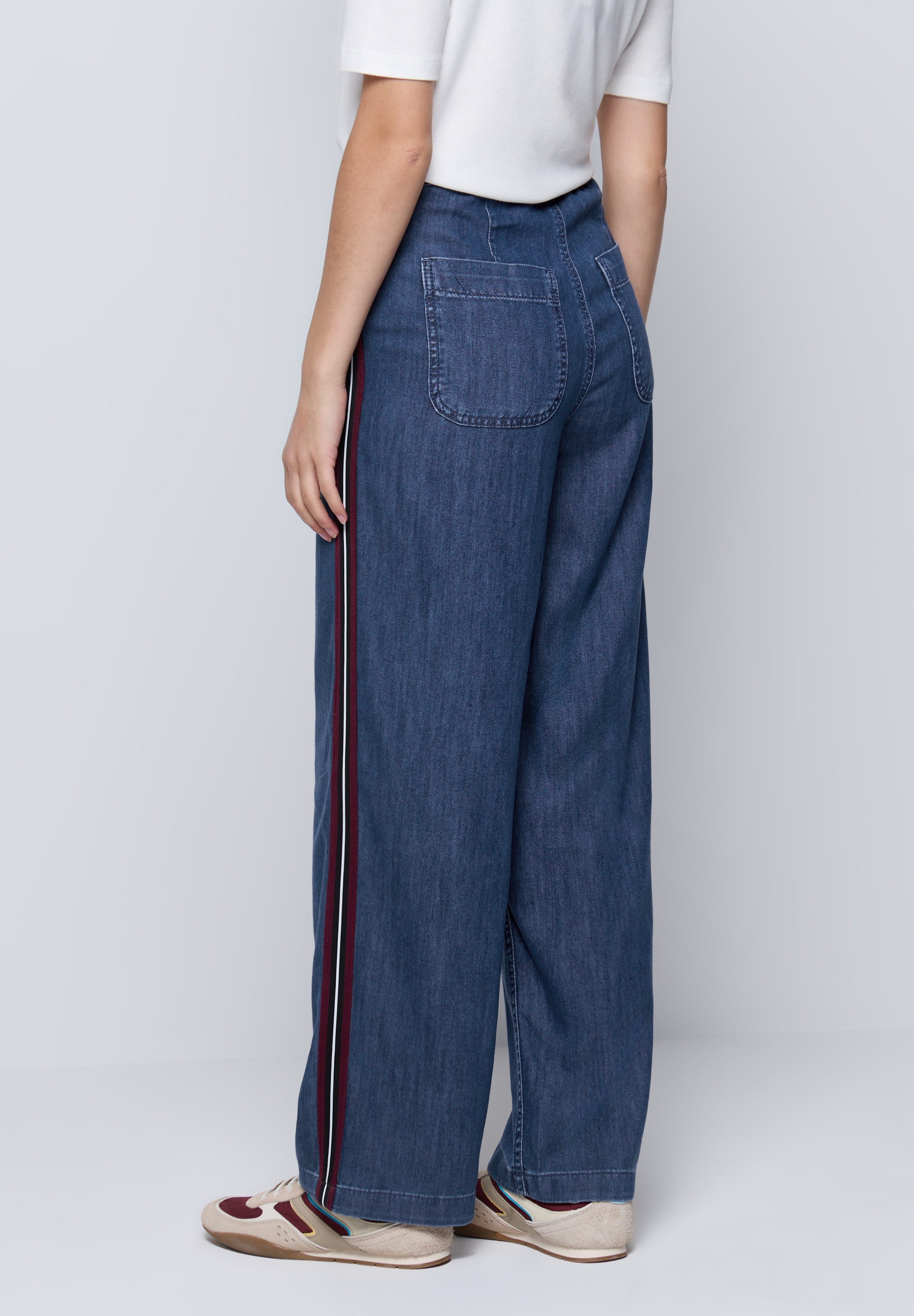 STREET ONE Loose-fit-Jeans, Middle Waist günstig online kaufen
