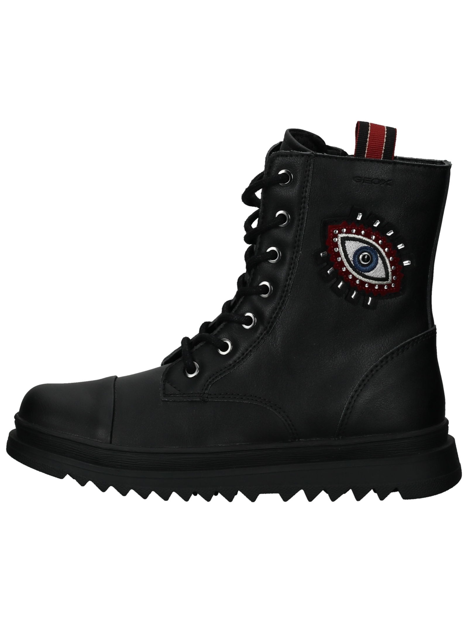 Geox Schnürstiefelette »Geox Stiefelette Lederimitat«