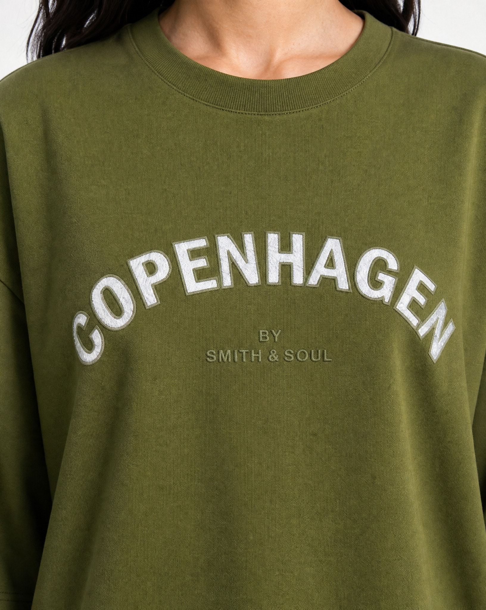 Smith & Soul Sweater , mit überschnittener Schulter
