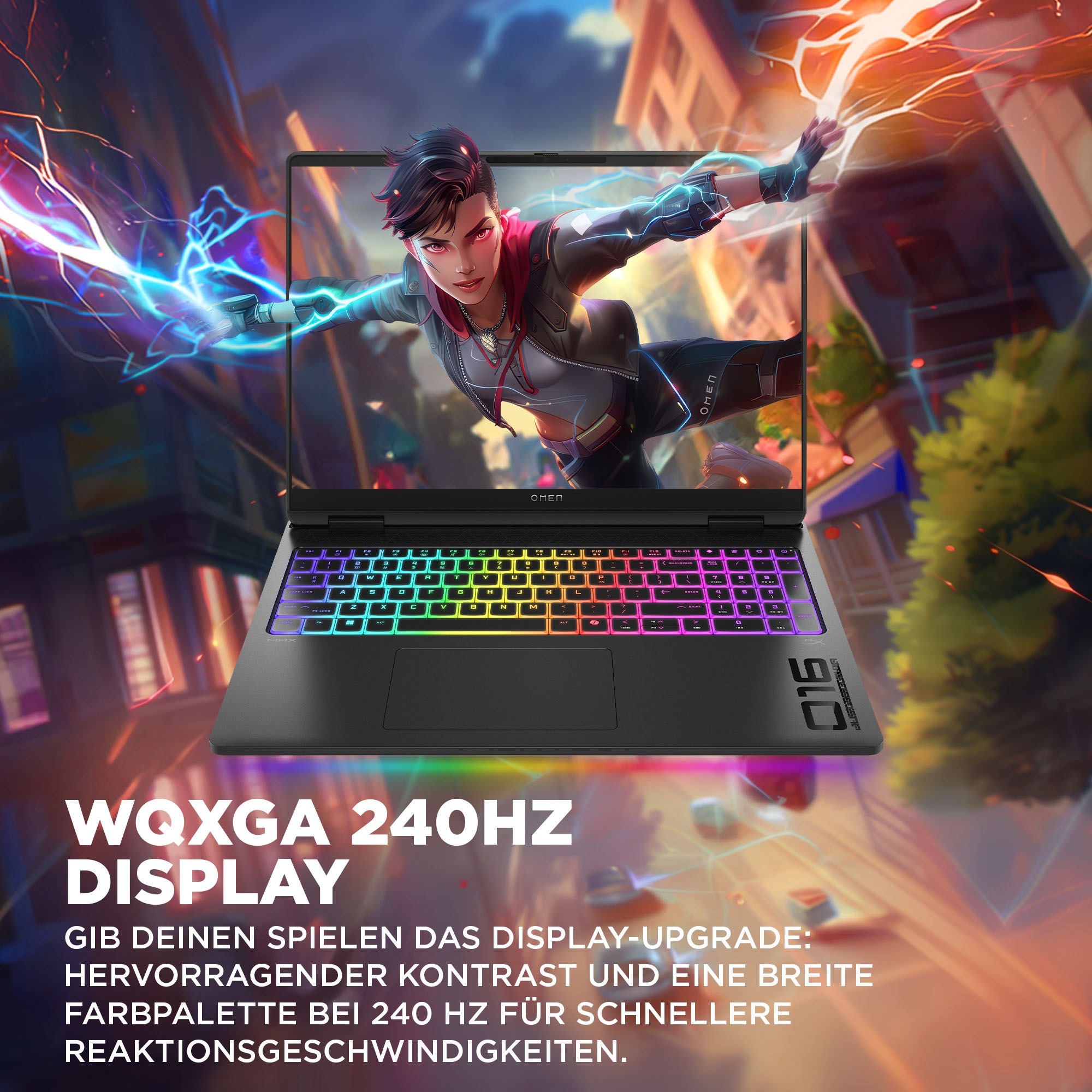 HP Gaming-Notebook »Omen Max 16-ak0073ng«, 40,6 cm, / 16 Zoll, AMD, Ryzen™ AI 7, GeForce RTX 5070, 1000 GB SSD