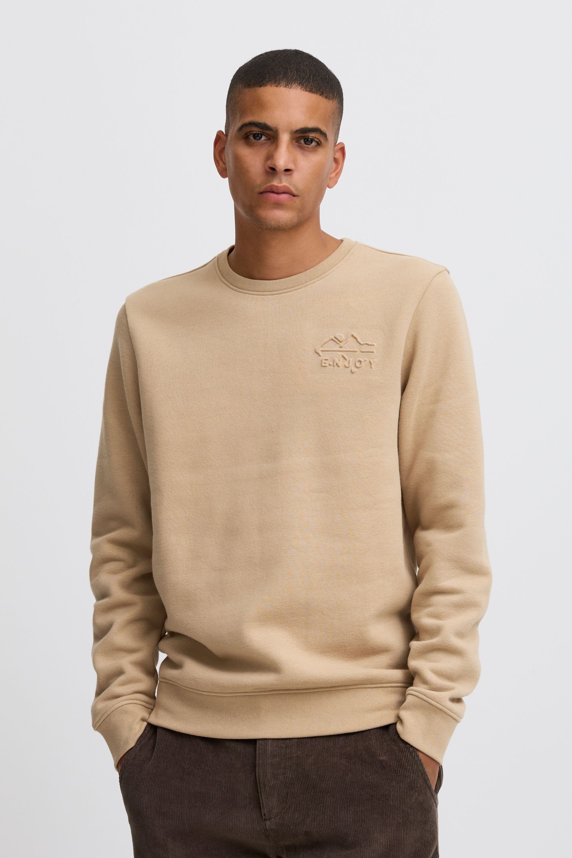 Blend Rundhalspullover "BHSweatshirt" Klassischer Sweatpullover mit Rundhal günstig online kaufen