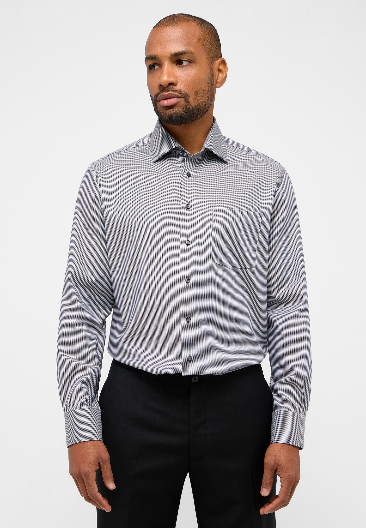 Eterna Langarmhemd "MODERN FIT", NON IRON (bügelfrei) günstig online kaufen