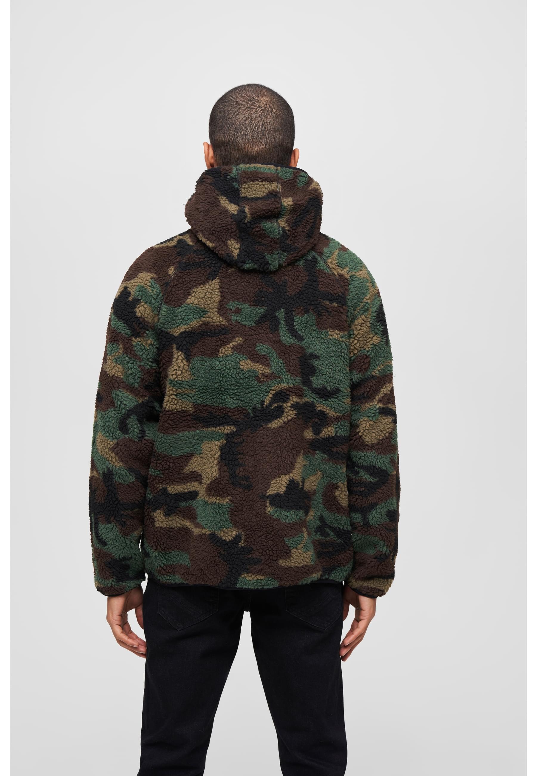 Brandit Anorak »Brandit Herren Teddyfleece Worker Jacket«, (1 St.), mit Kapuze