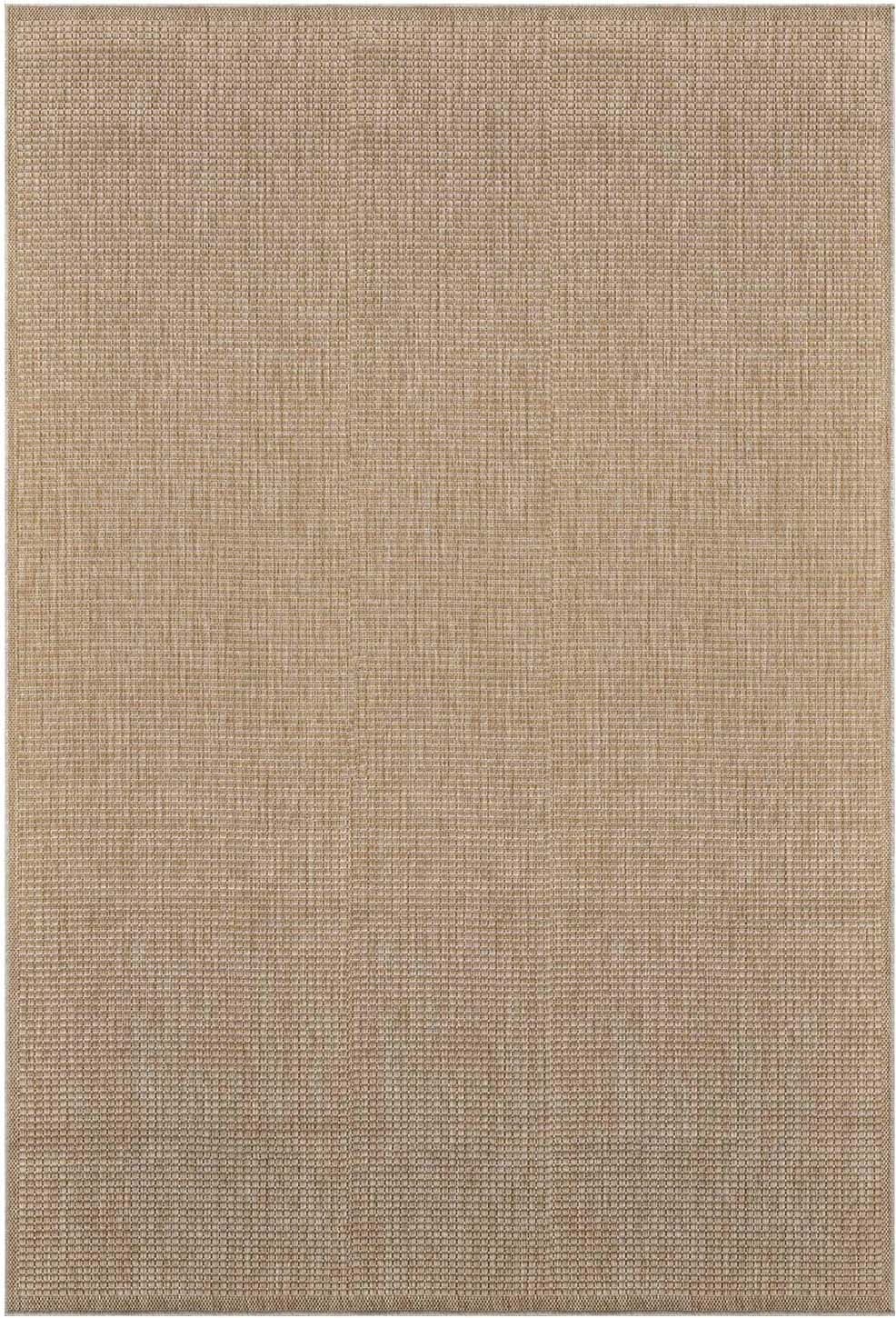 Carpet City Outdoorteppich »Flachgewebe in Sisal-Optik, Wetterfest & UV-beständig« rechteckig 0,5 mm Höhe Witterungsbeständig für Balkon, Terrasse, Garten