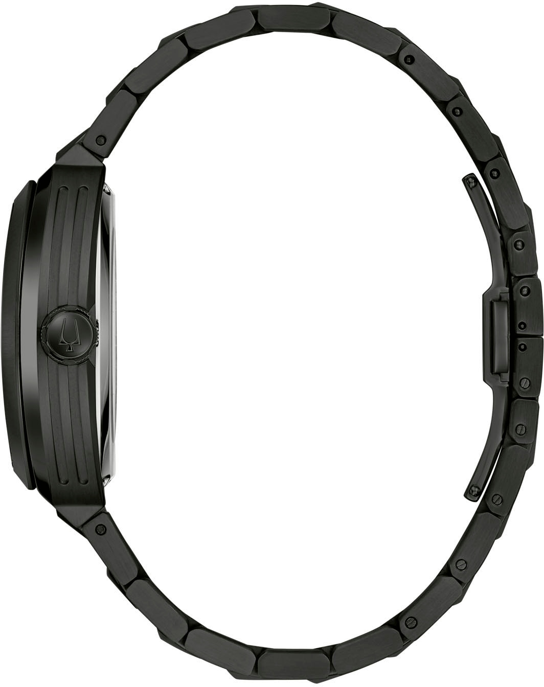 Bulova Automatikuhr, Armbanduhr, Herrenuhr, Mechanische Uhr, Edelstahlarmband, analog