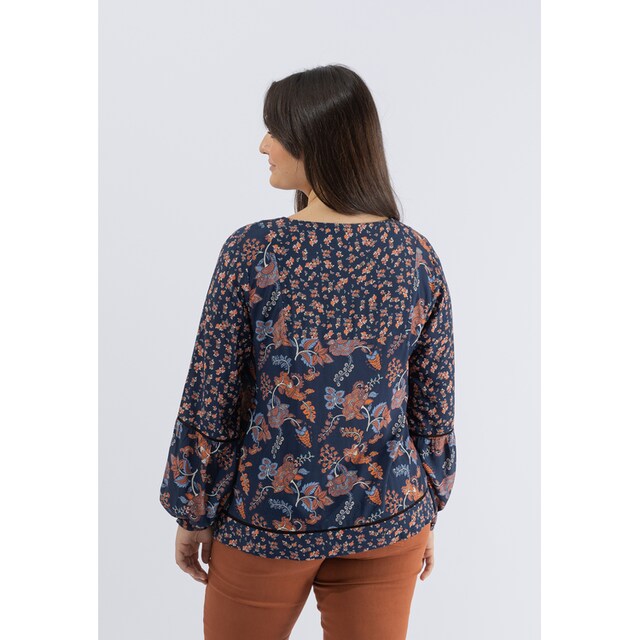 October Klassische Bluse, mit floralem Allover-Print bestellen | BAUR