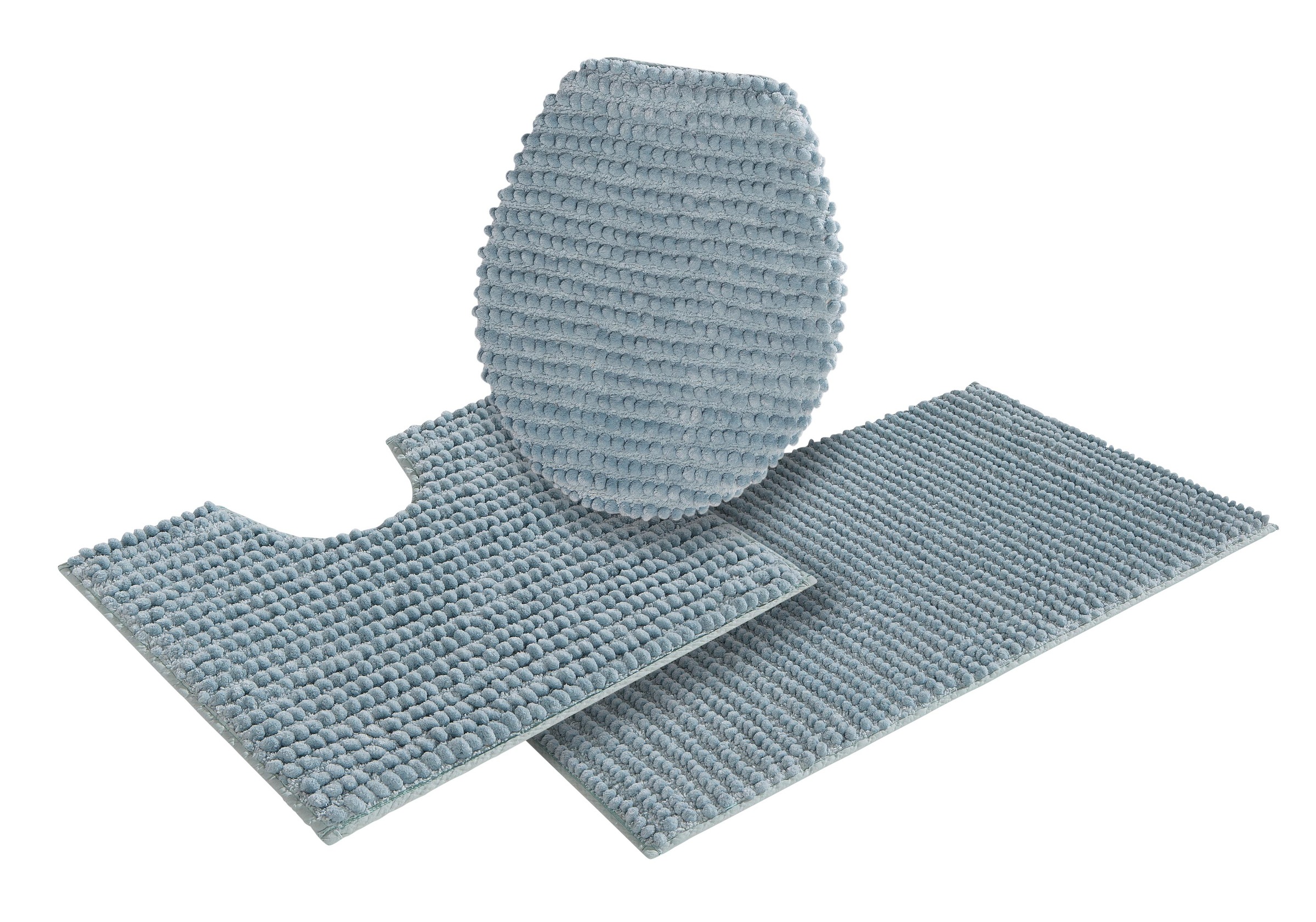 my home Badematte "Renat, Badvorleger, Badezimmer Teppich, Scandi" Höhe 15 günstig online kaufen