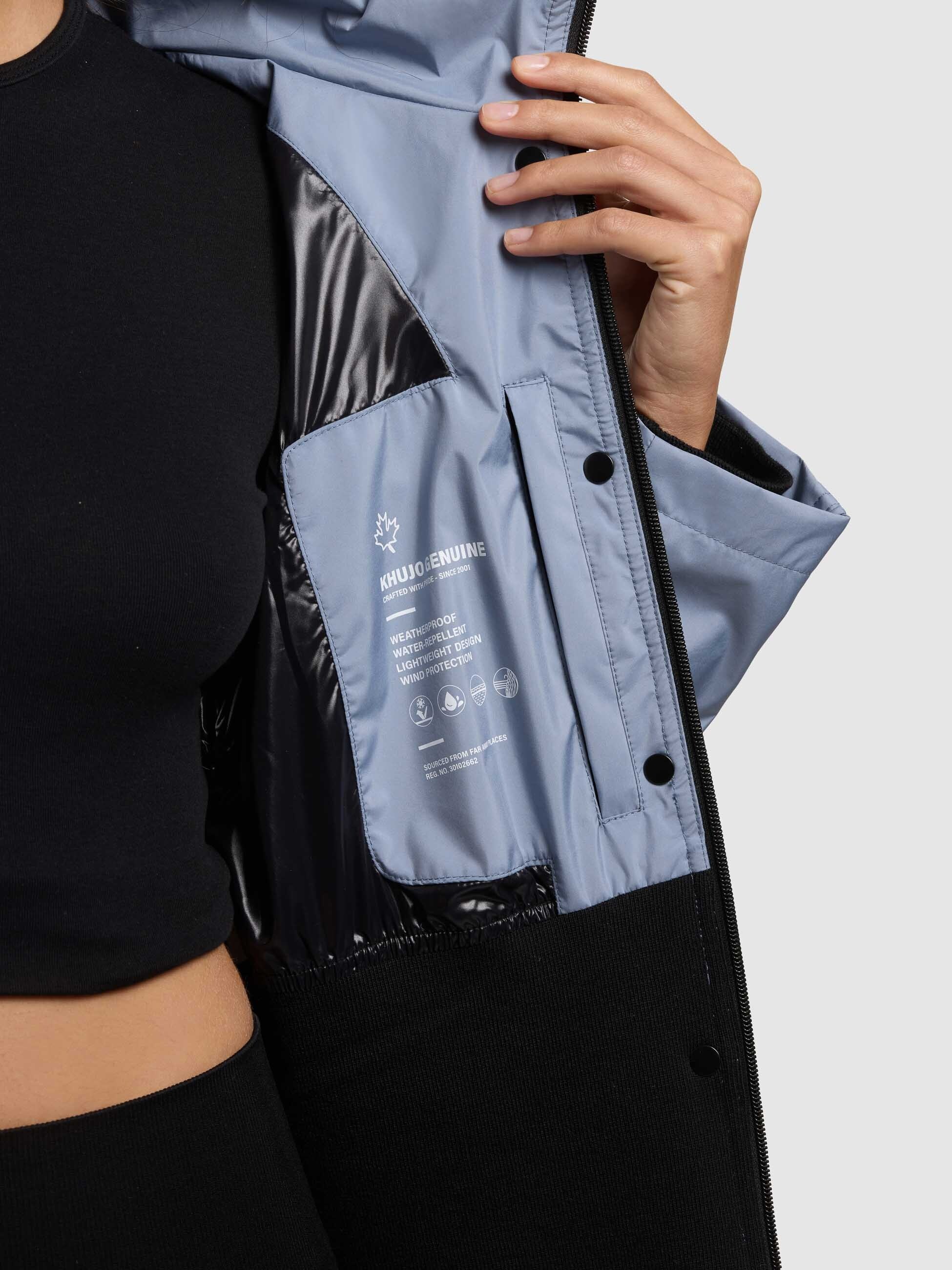 khujo Blouson »AMELIA« mit Kapuze