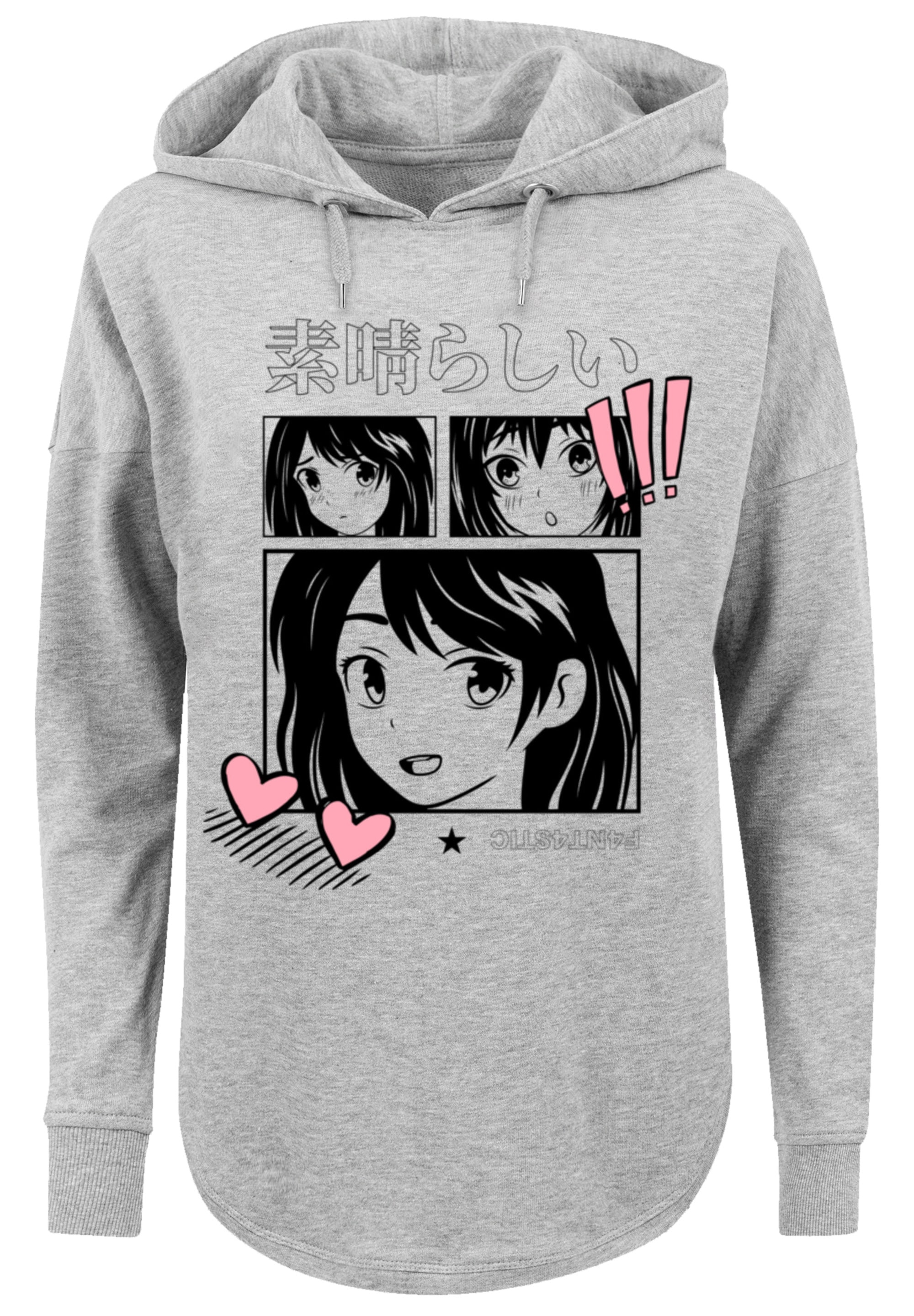 F4NT4STIC Kapuzenpullover "Manga Anime Japan Grafik", Print günstig online kaufen