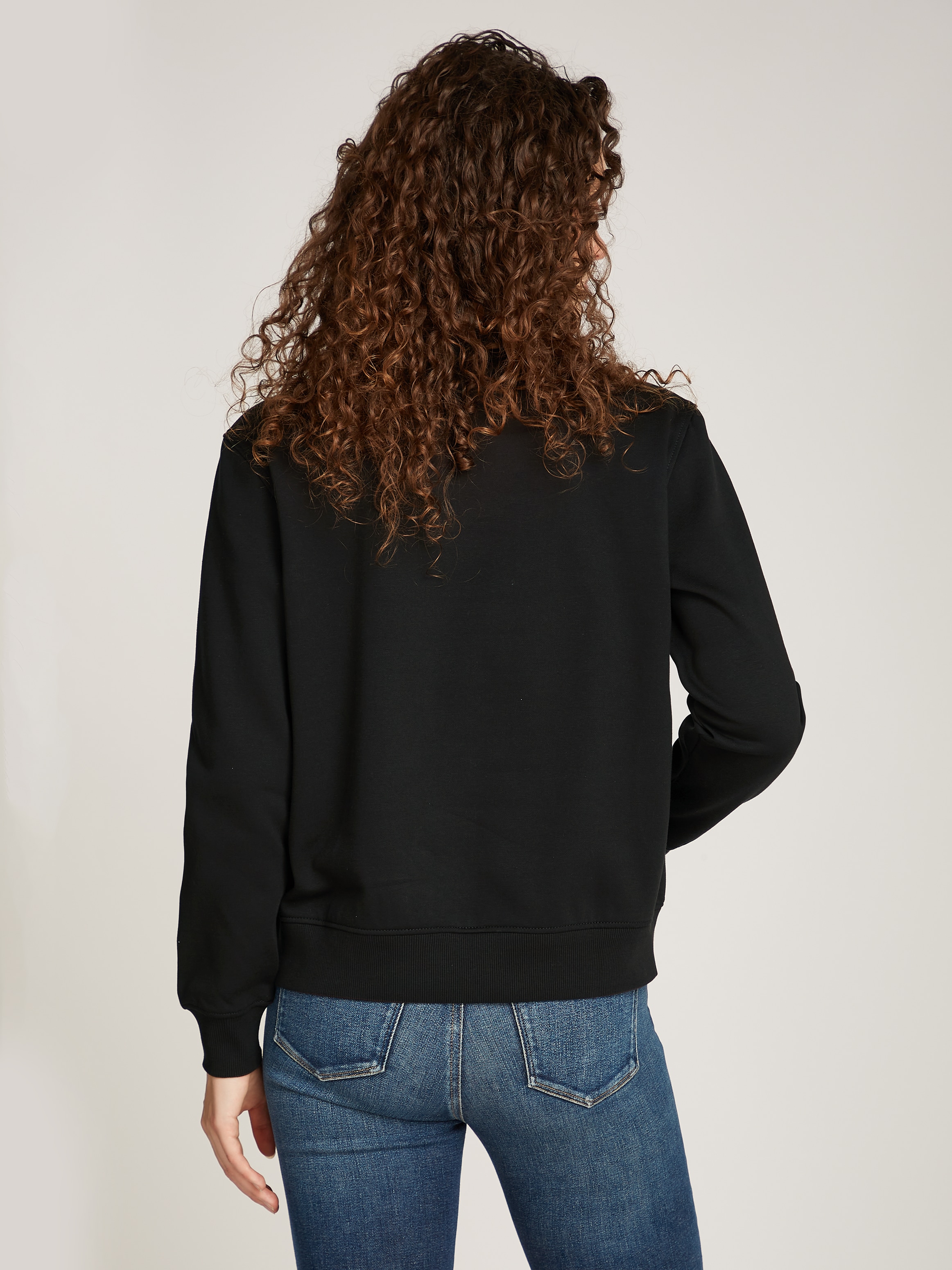 Calvin Klein Jeans Sweatshirt »OUTLINED CK REGULAR CN«, mit Logodruck