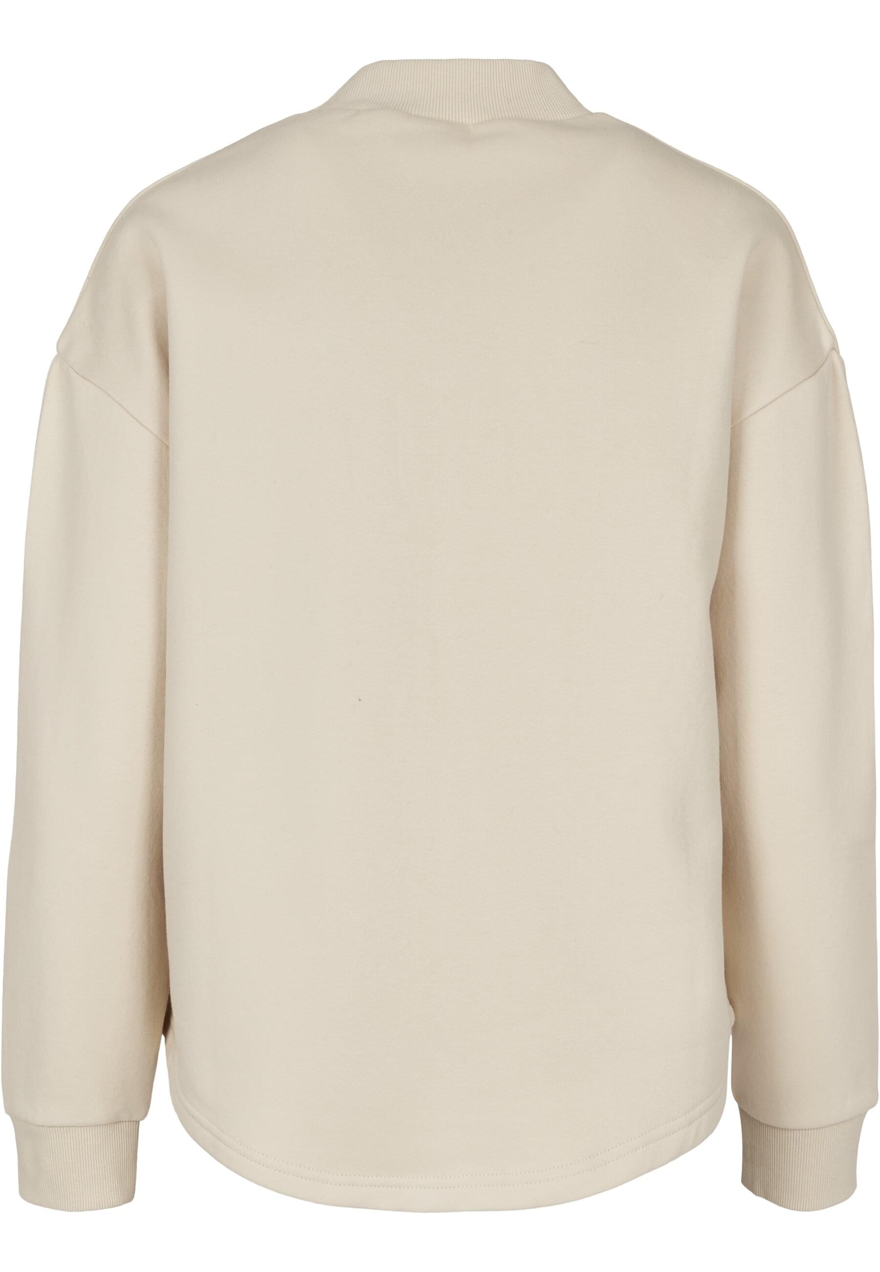 URBAN CLASSICS Sweatshirt »Urban Classics Damen Ladies Oversized High Neck Crew«, (1 tlg.)