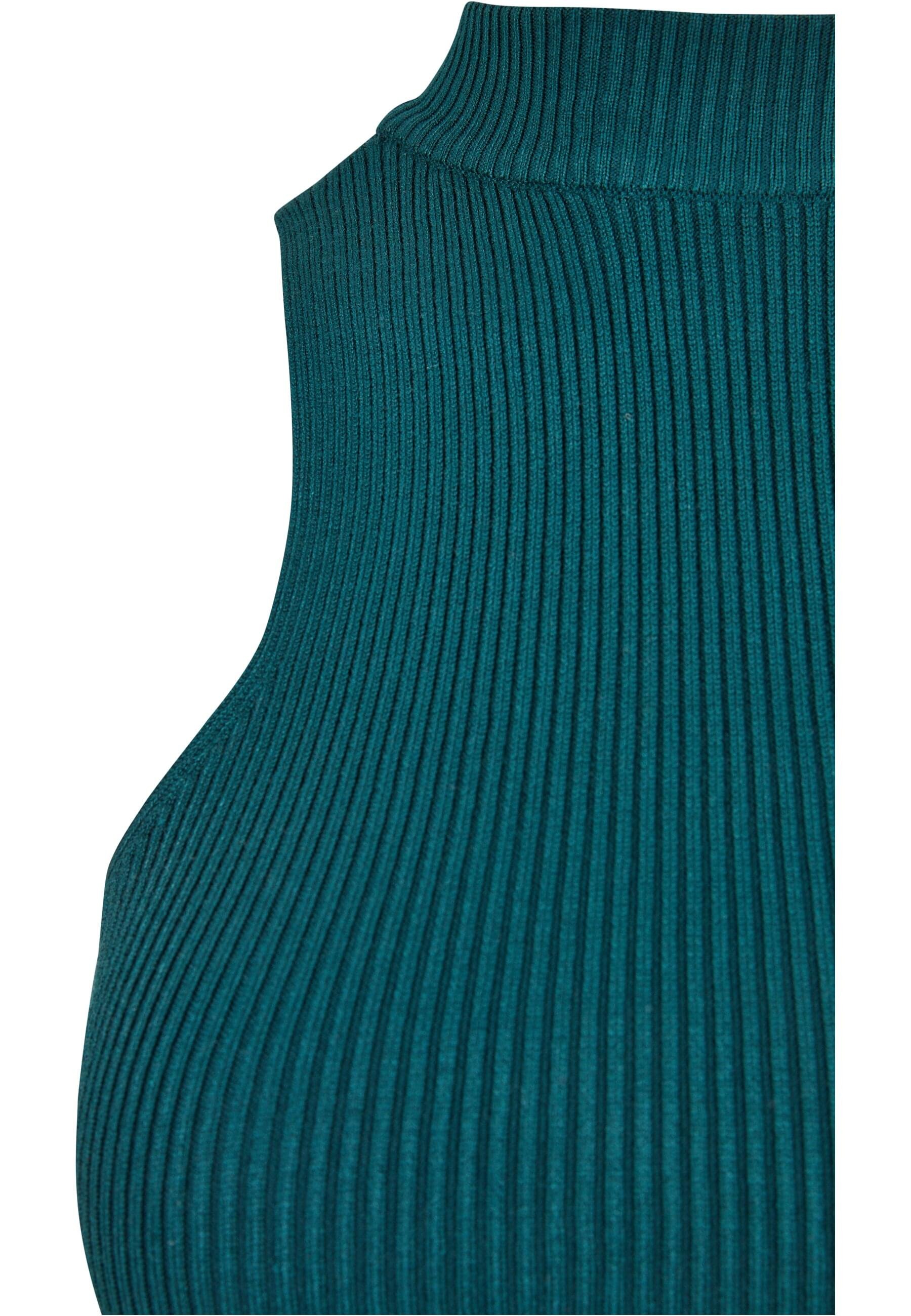 URBAN CLASSICS Muskelshirt »Urban Classics Damen Ladies Short Rib Knit Turtleneck Top«, (1 tlg.)