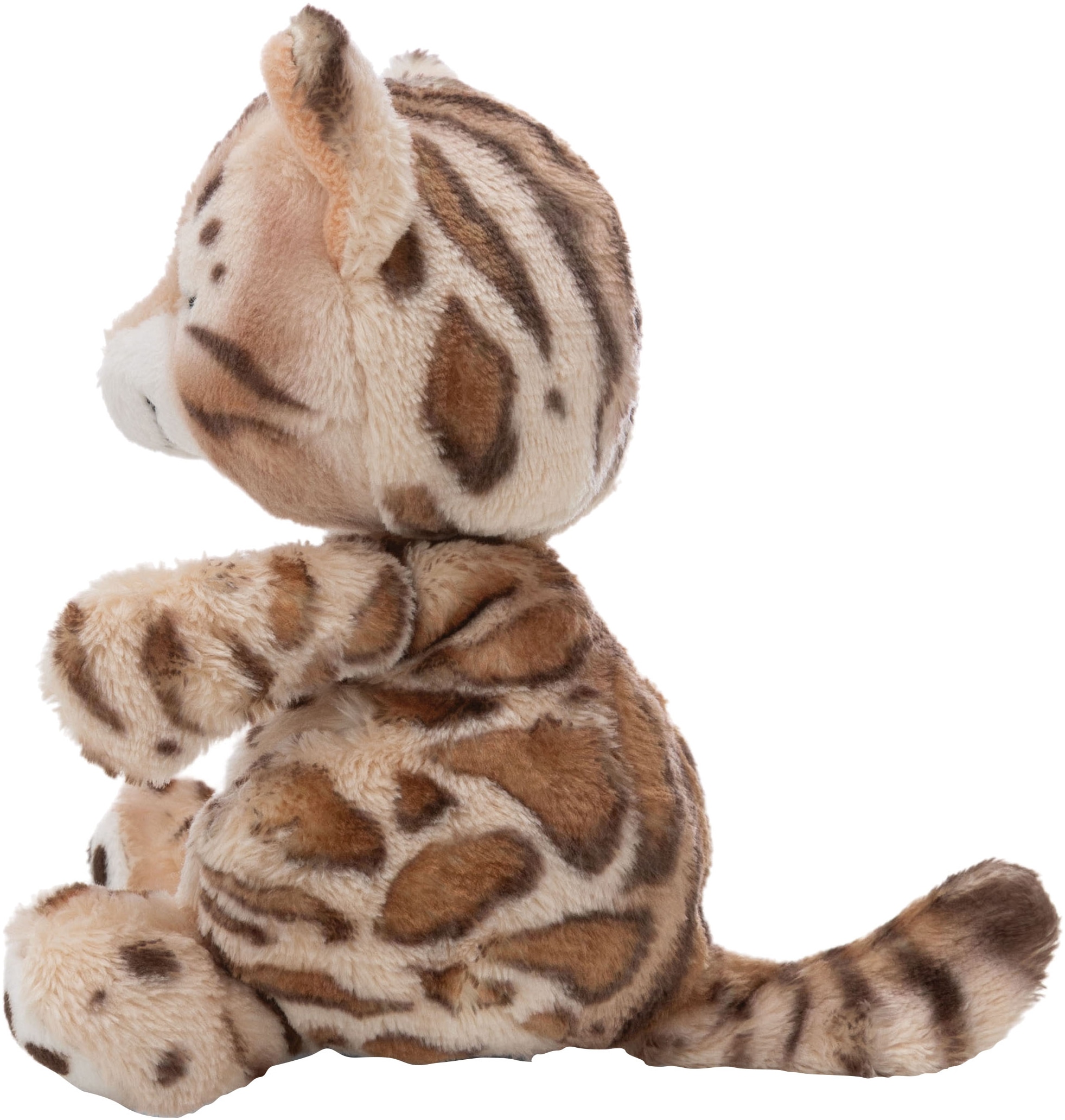 Nici Kuscheltier »Sleeping Pets, Katze Bengal, 12 cm« im Körbchen