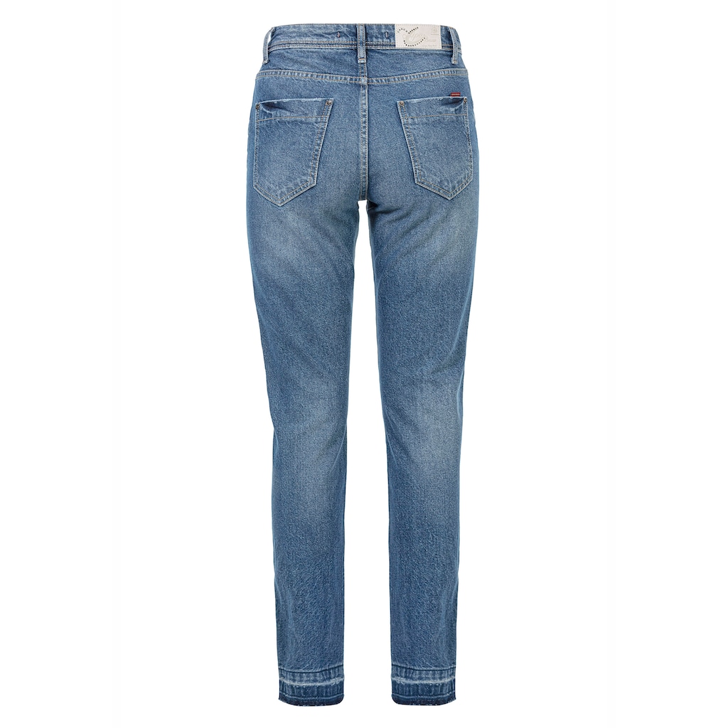 Damenmode Jeans Cipo & Baxx Bequeme Jeans, mit trendigem Seitenschlitz blau Damenmode Jeans Cipo & Baxx Bequeme Jeans, mit trendigem Seitenschlitz blau