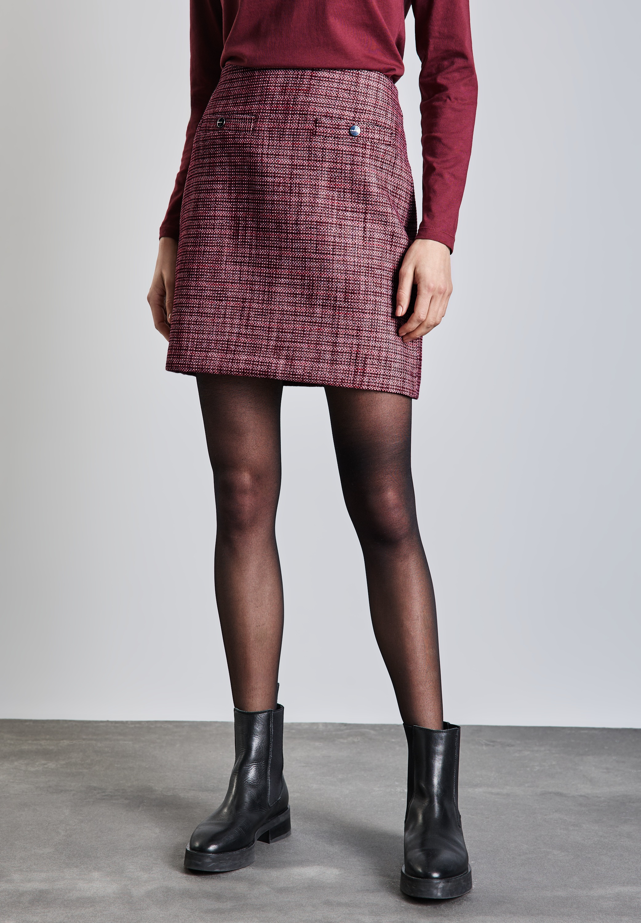 STREET ONE Minirock, Middle Waist