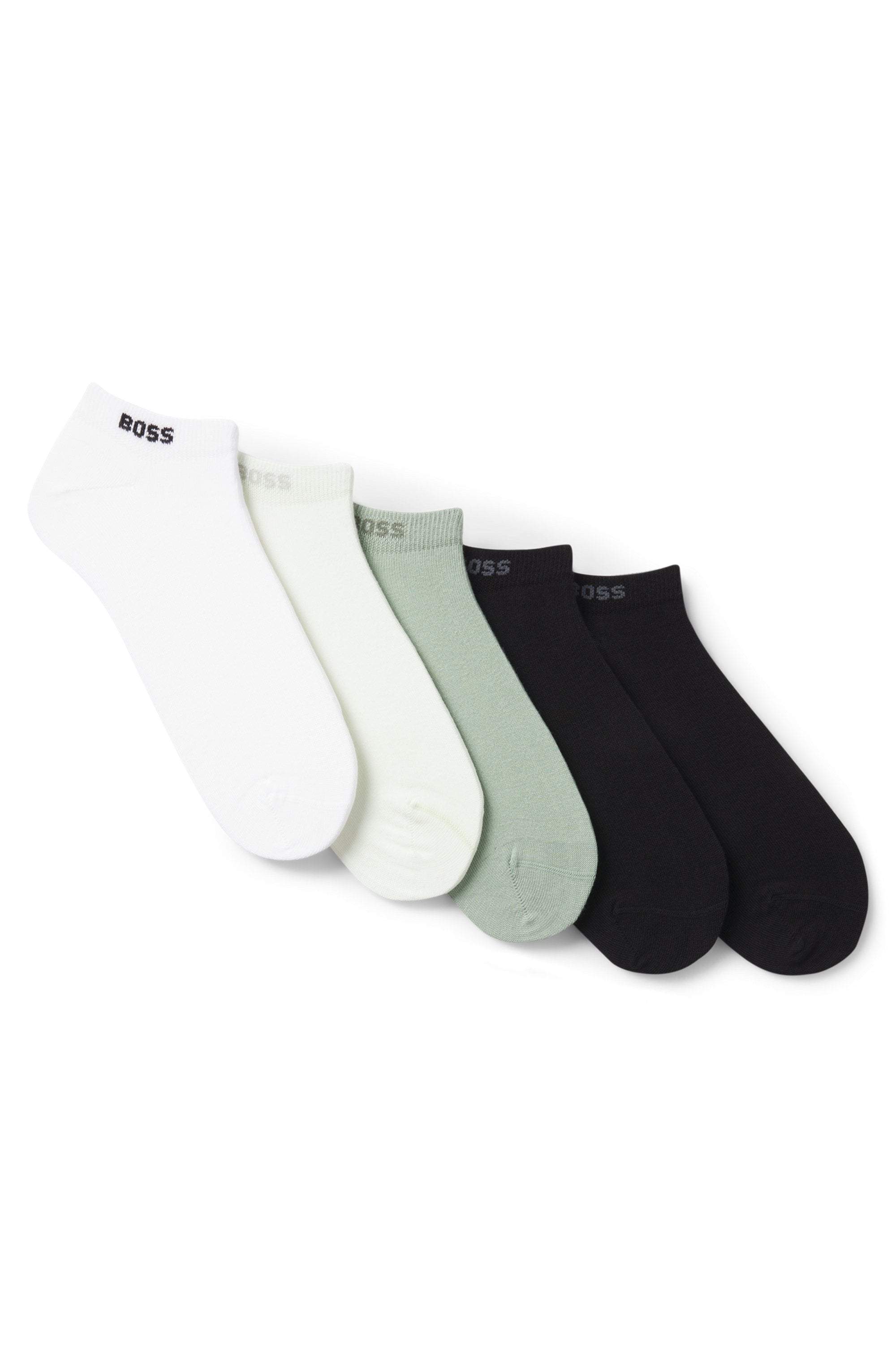BOSS Sneakersocken "5P AS Uni CC" Packung, 5 Paar tlg. mit BOSS Label günstig online kaufen