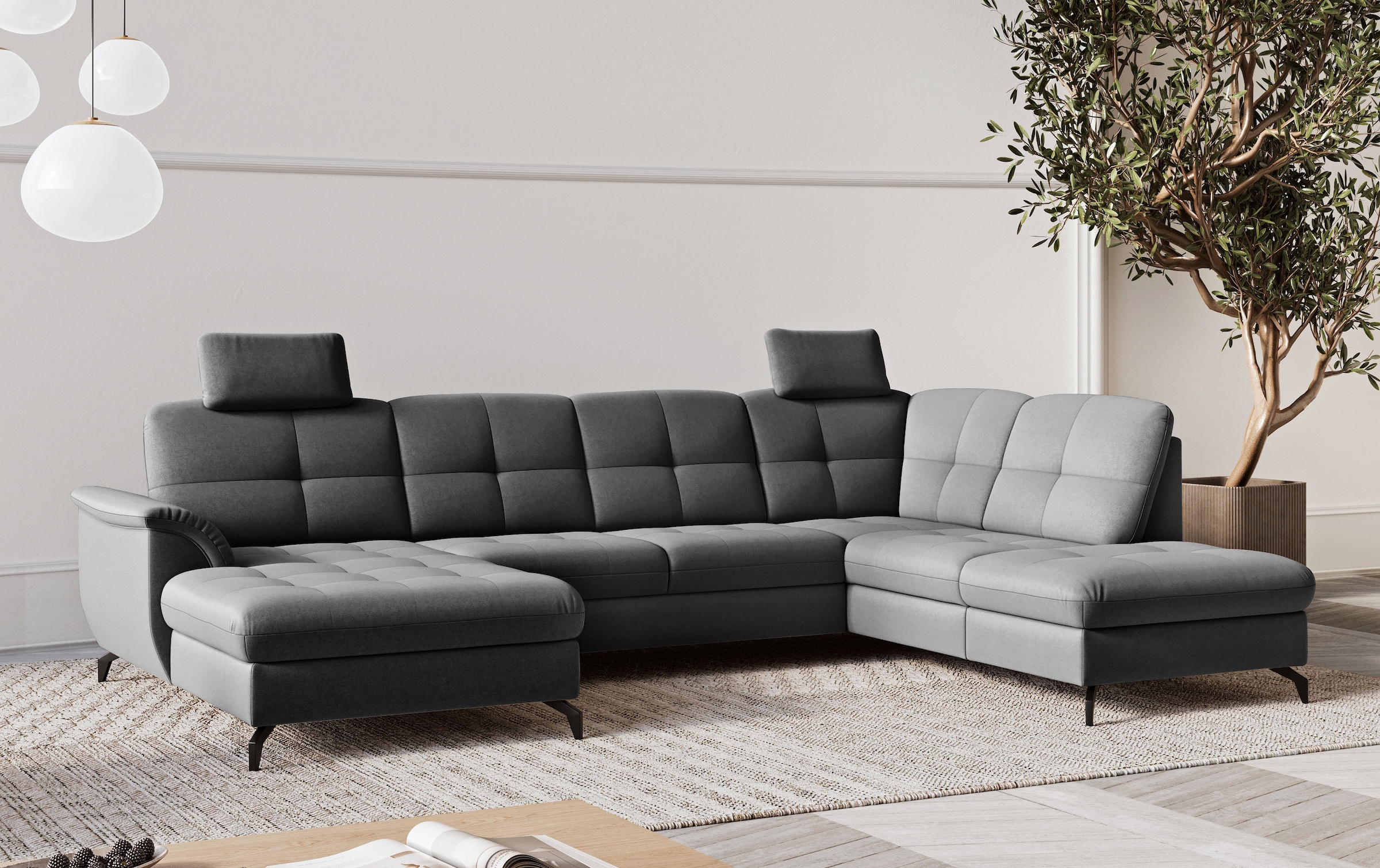 sit&more Wohnlandschaft "Zora" wahlweise mit Bettfunktion und Bettkasten günstig online kaufen