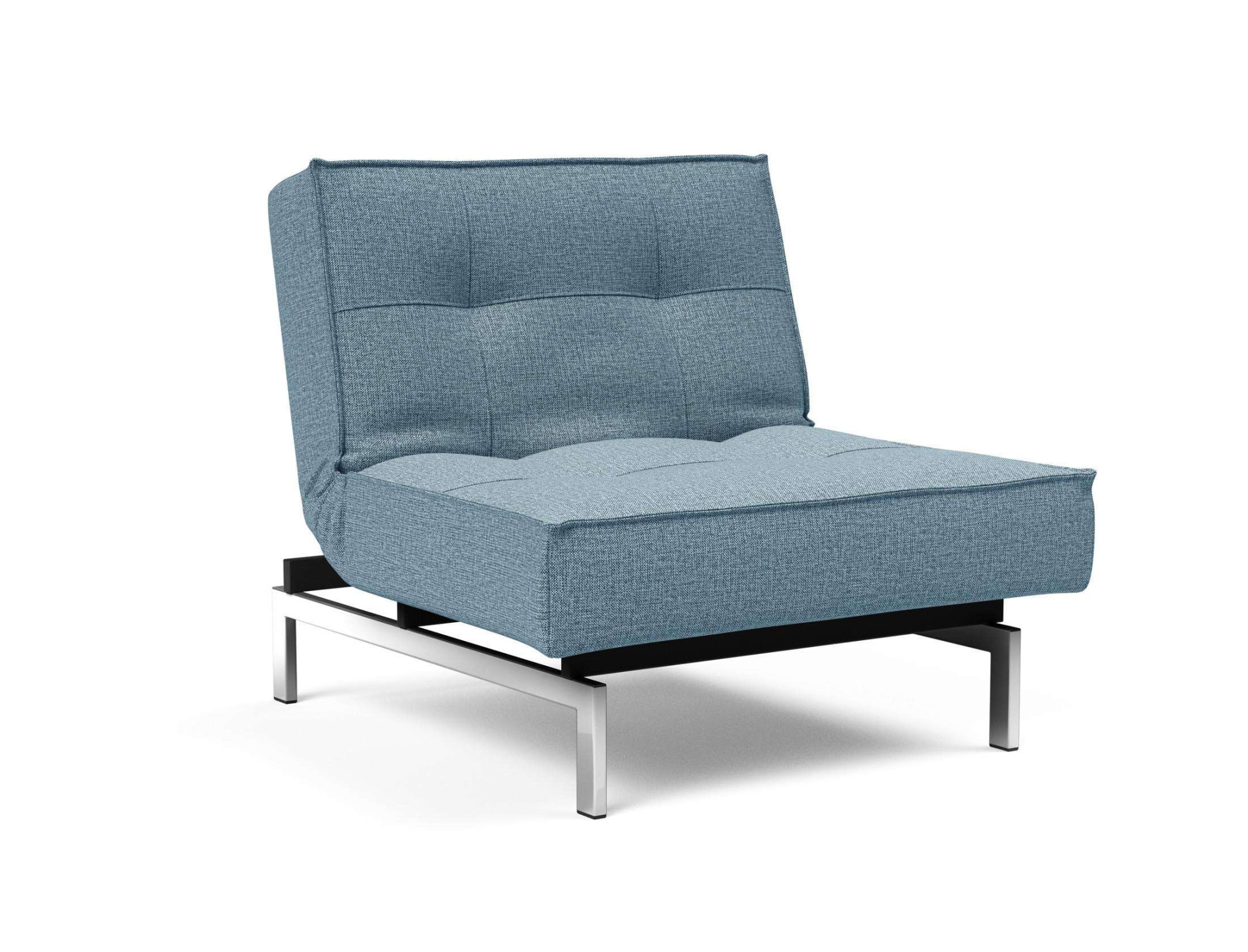 INNOVATION LIVING ™ Sessel »Splitback«, mit chromglänzenden Beinen, in skandinavischen Design