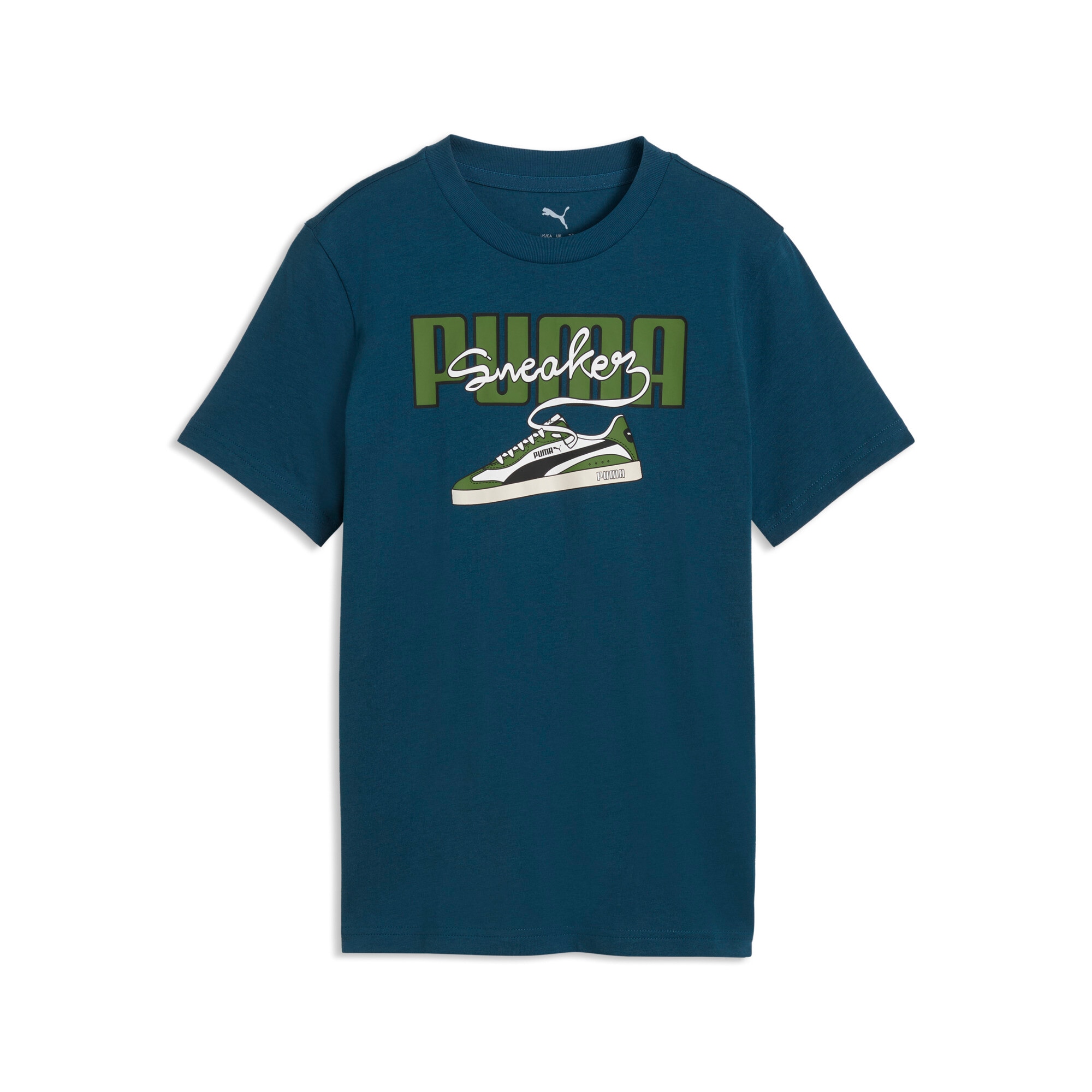PUMA T-Shirt "GRAPHIC SNEAKER TEE B" Regular Fit, Kurzarm, sportlicher Stil, für Jugendliche