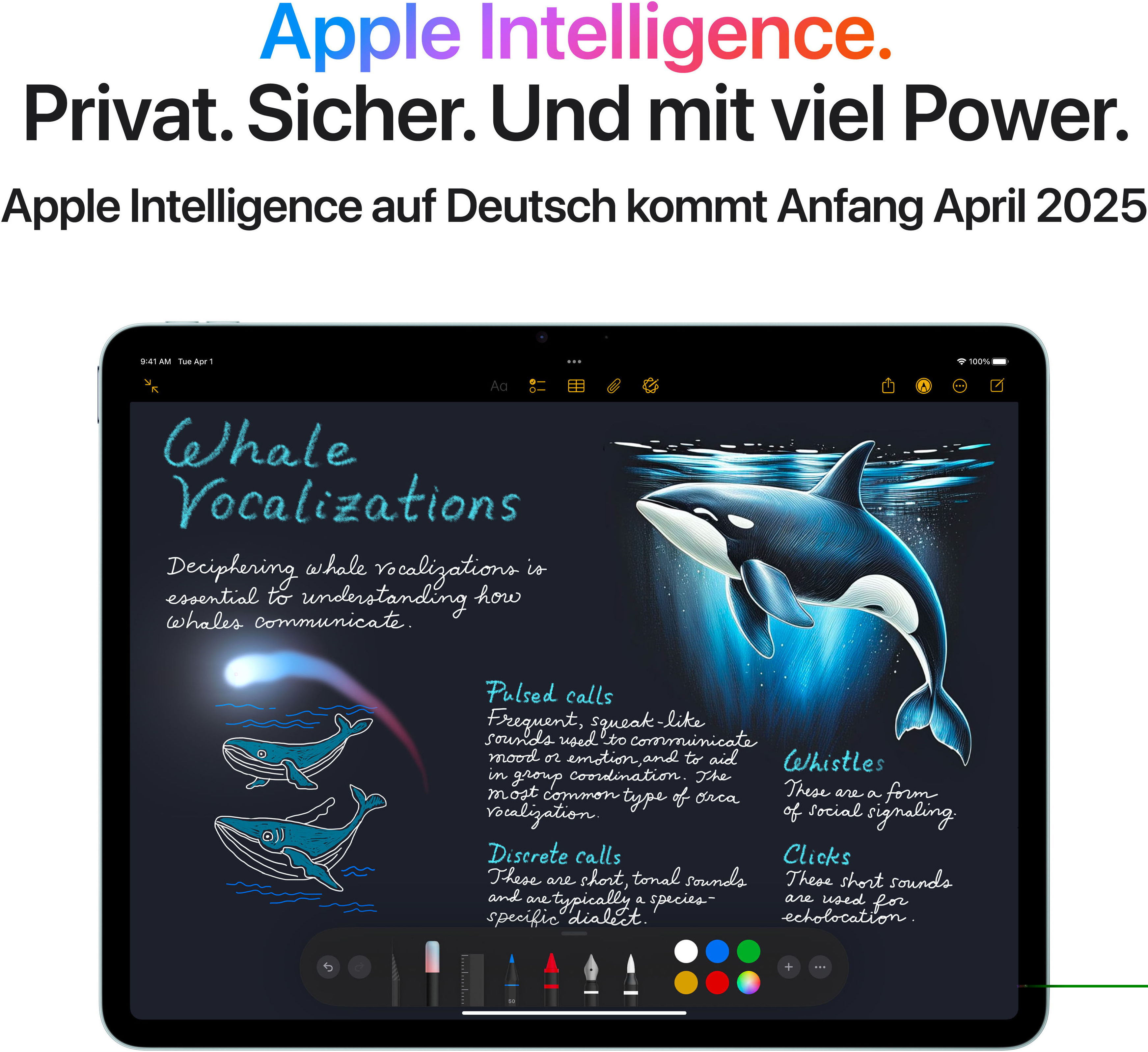 Apple Tablet »11" iPad Air Wi-Fi + Cellular (2025)«, (27,59 cm / 10,86 Zoll), iPadOS, 5G,)
