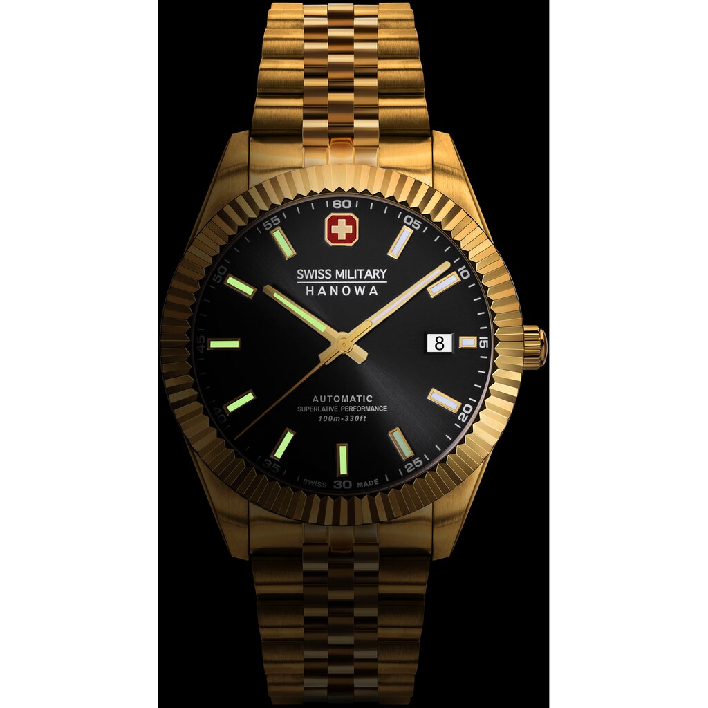 Swiss Military Hanowa Schweizer Uhr »AUTOMATIC
DILIGENTER, SMWGL0002110«