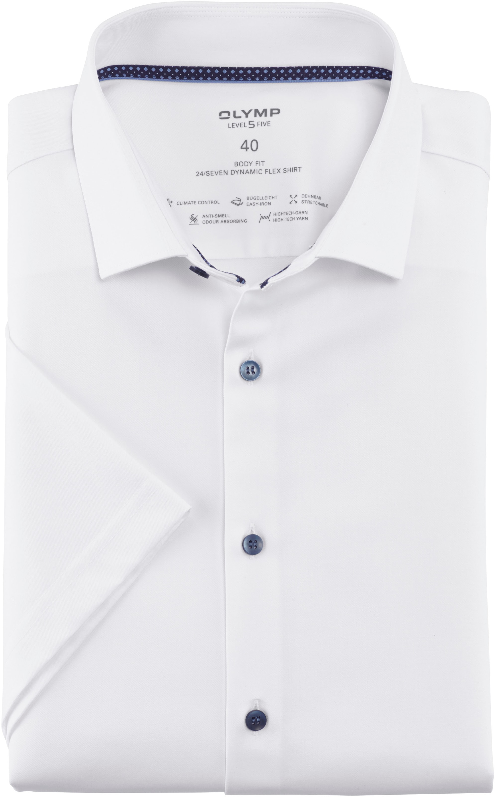 OLYMP Kurzarmhemd »Level 5«, in 24/7 Dynamic Flex Quality ▷ bestellen | BAUR | Klassische Hemden