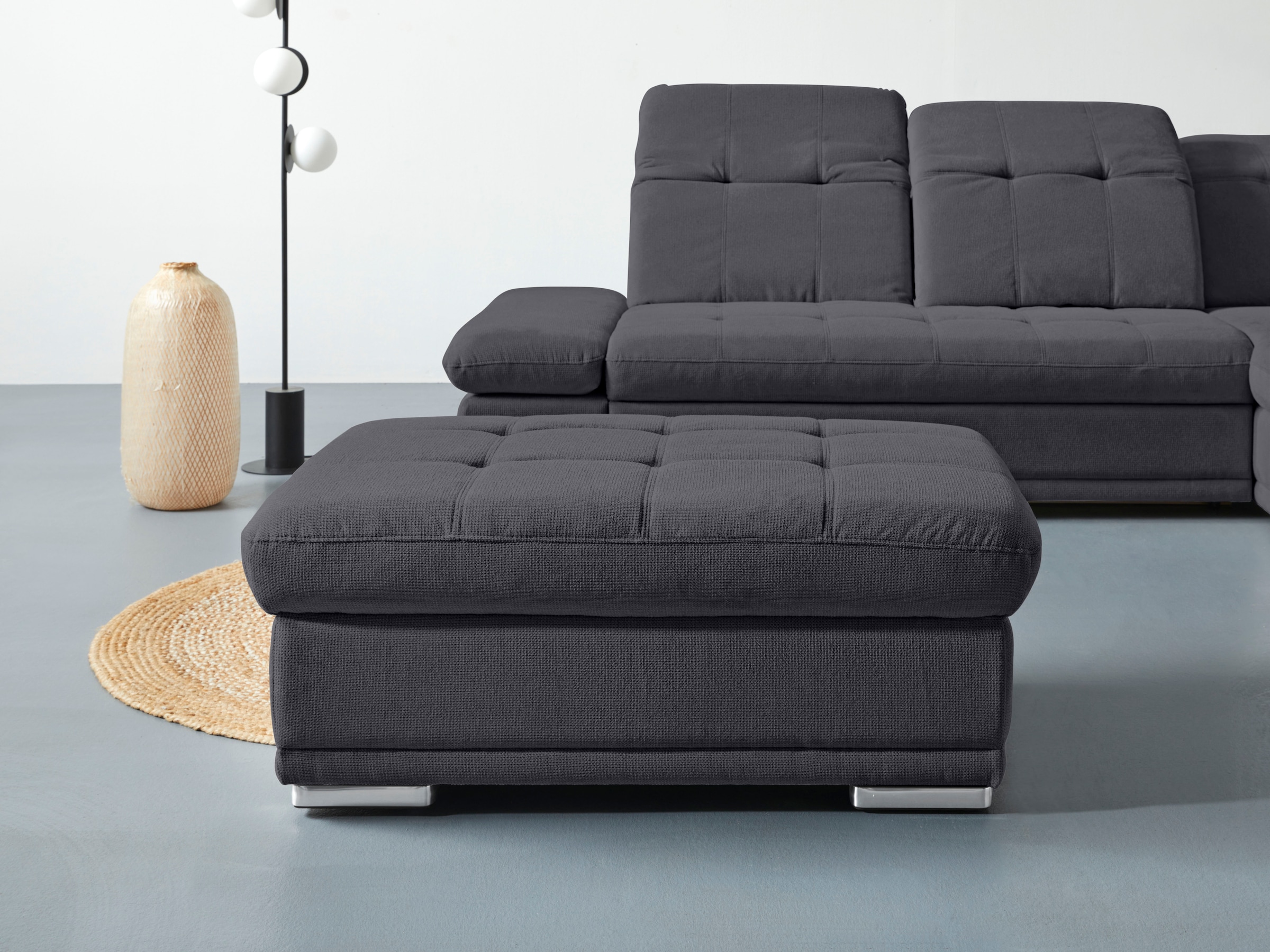 COTTA Hocker "Holiday" 1 Stk. tlg. gemütlicher Hocker im modernen Design günstig online kaufen