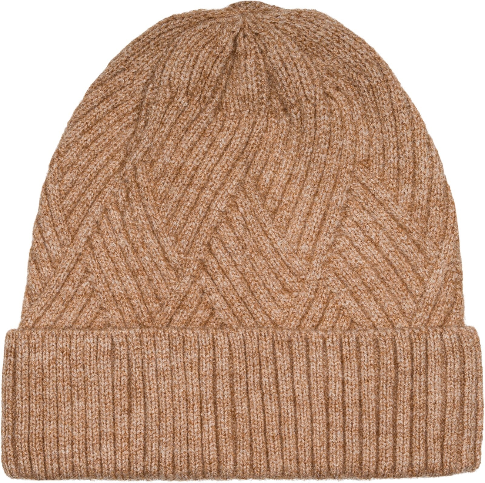 styleBREAKER Strickmütze "Strickmütze mit Rauten Rippmuster" 1 Stk.