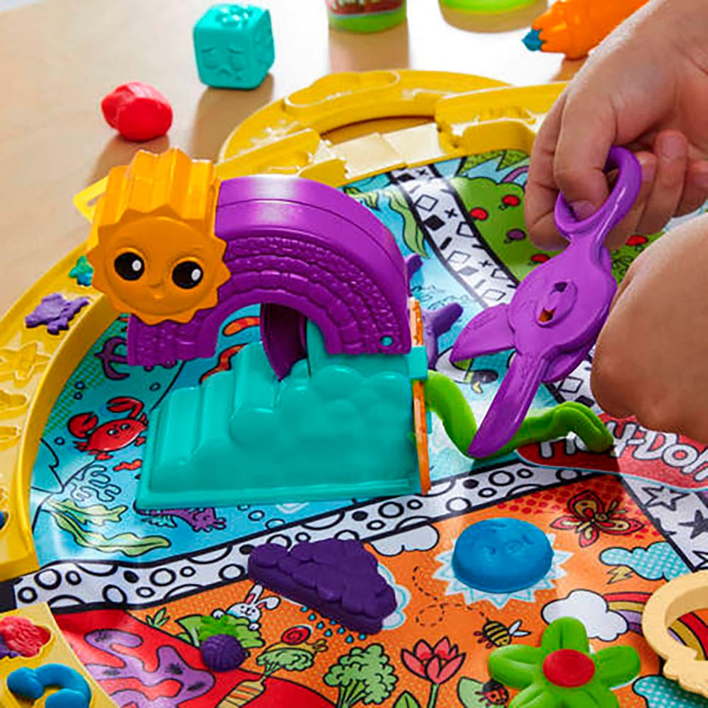 Hasbro Knete »Play-Doh, Starters Knetmatte für unterwegs«