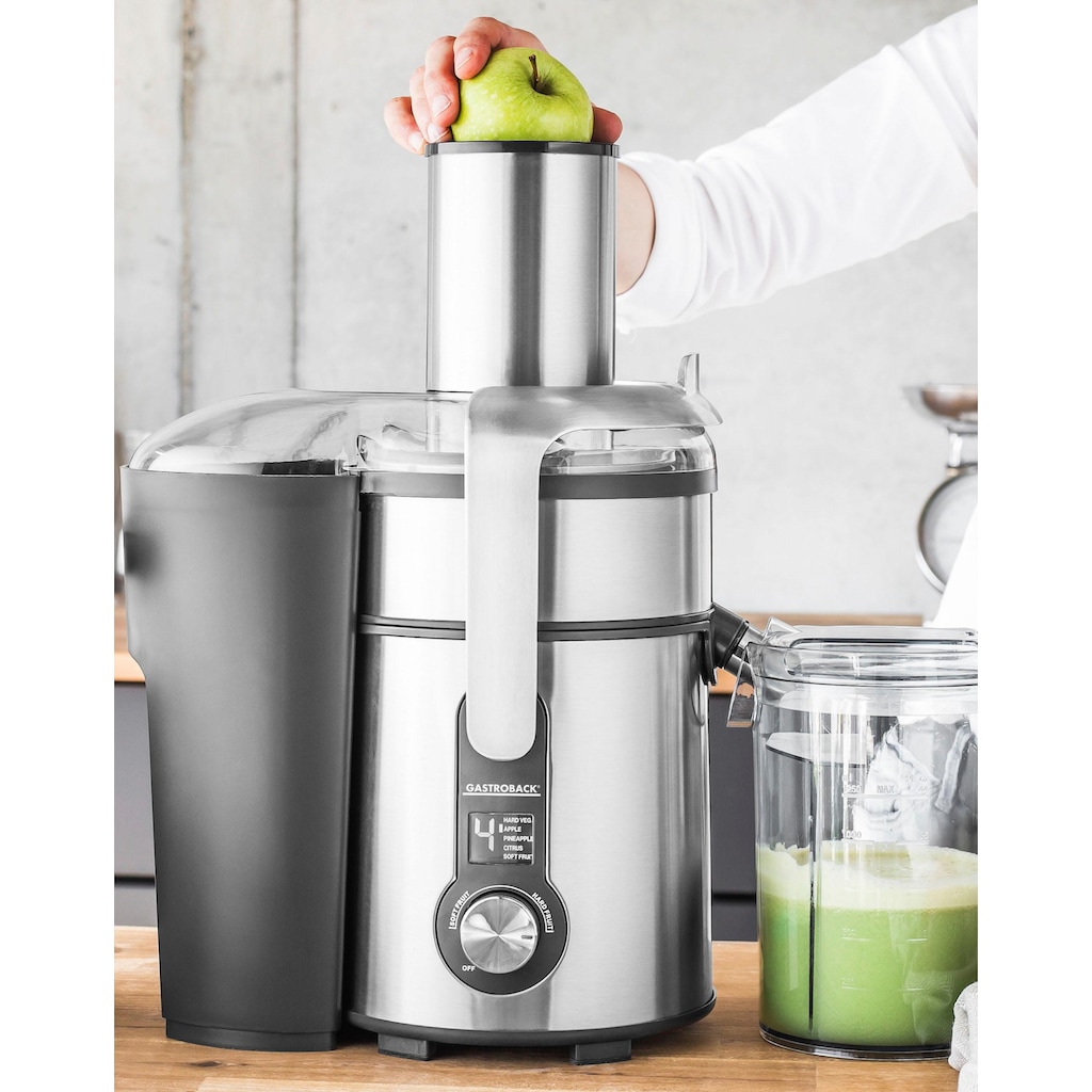 Gastroback Entsafter »40152 Design Multi Juicer Digital Plus«, 1300 W