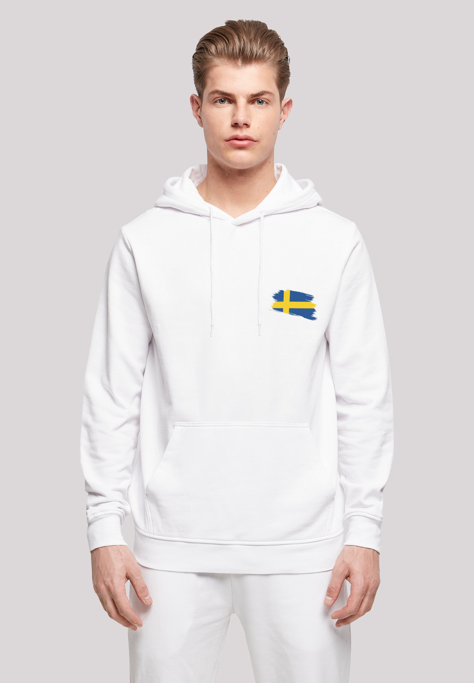 F4NT4STIC Kapuzenpullover "Sweden Schweden Flagge", Print