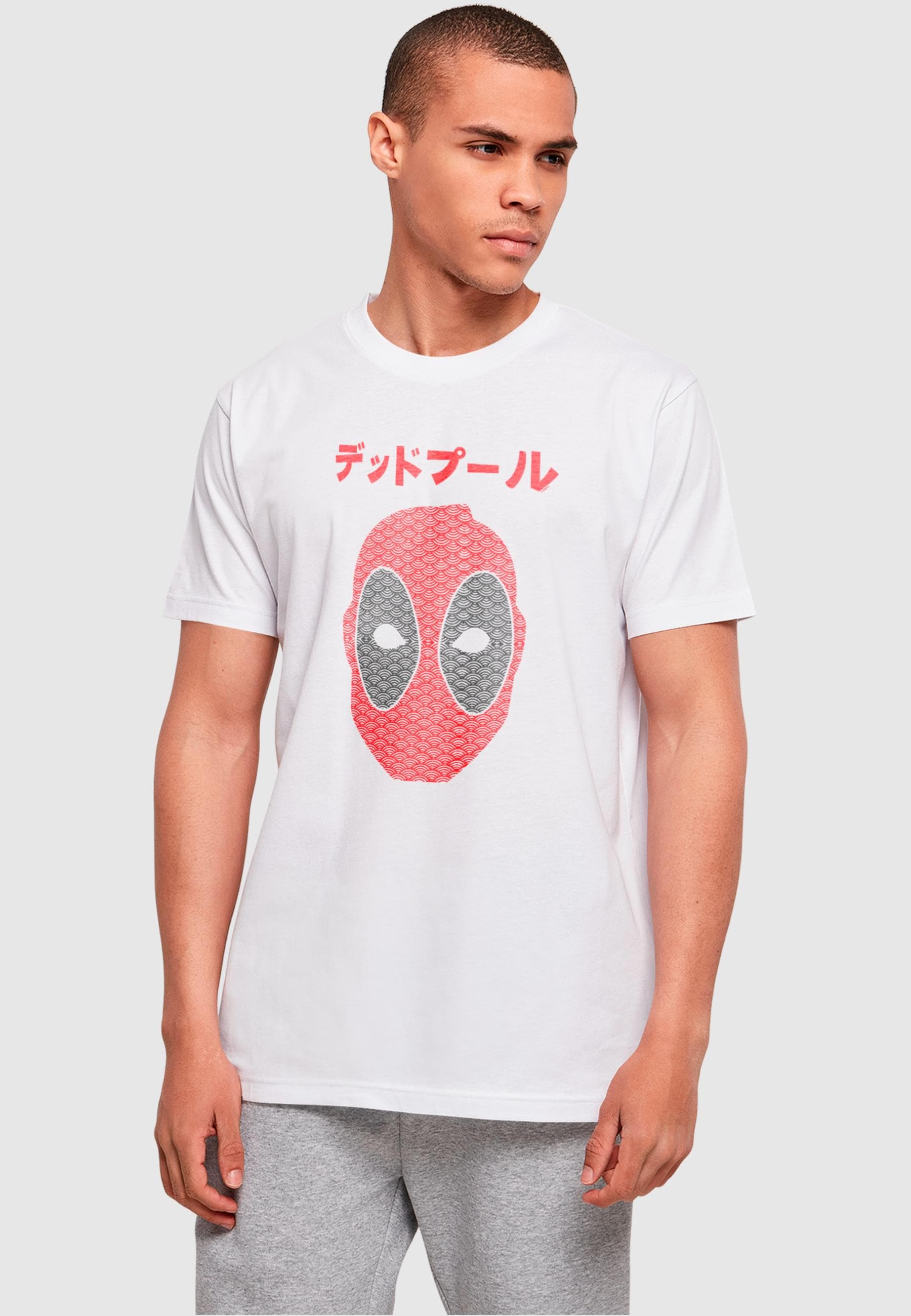 ABSOLUTE CULT T-Shirt "ABSOLUTE CULT Herren Deadpool - Japanese Seigaiha He günstig online kaufen