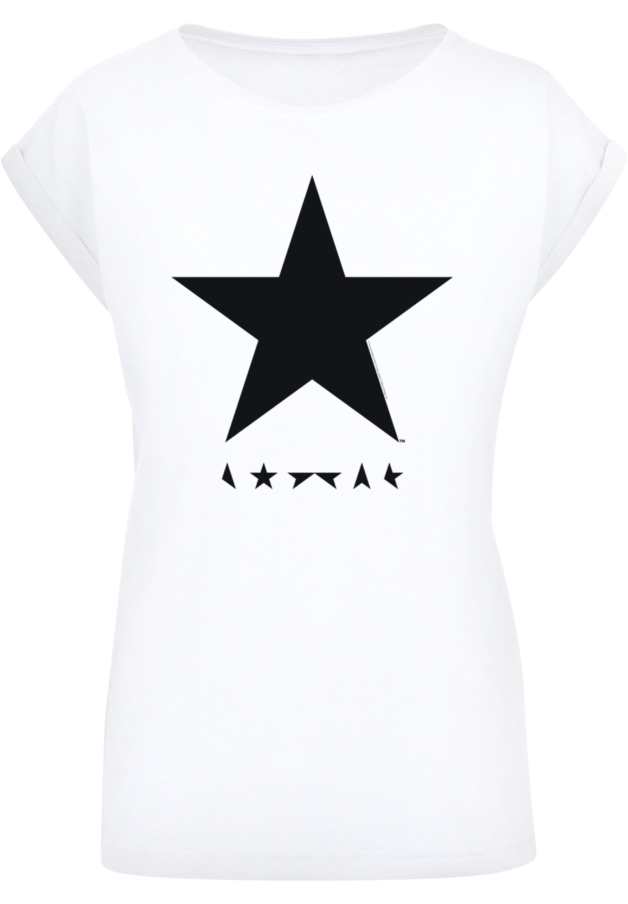 F4NT4STIC T-Shirt »David Bowie Star Logo«, Print