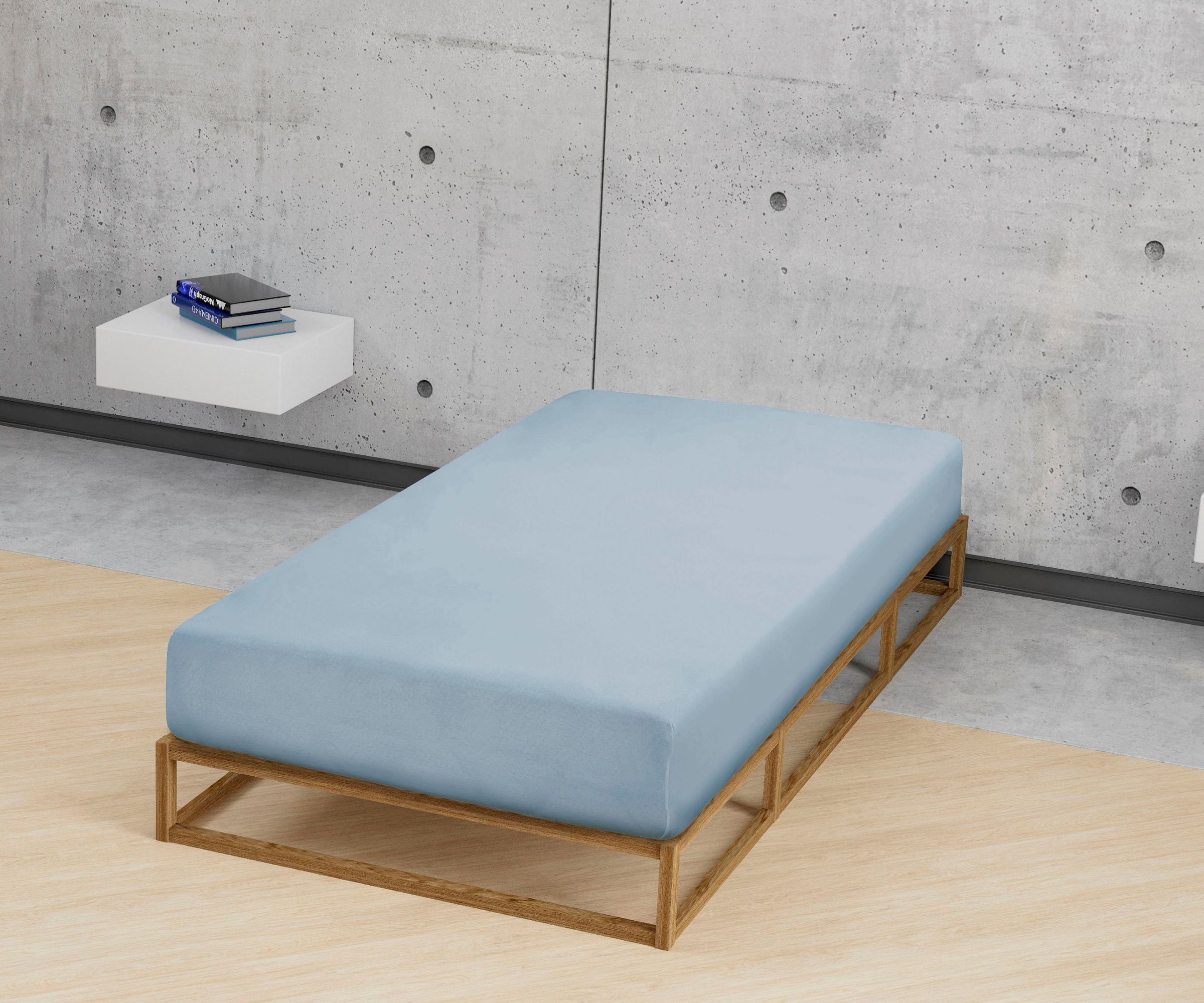 Biberna Spannbettlaken "Marc" aus Baumwolle, für Matratzen bis 22 cm Höhe, günstig online kaufen