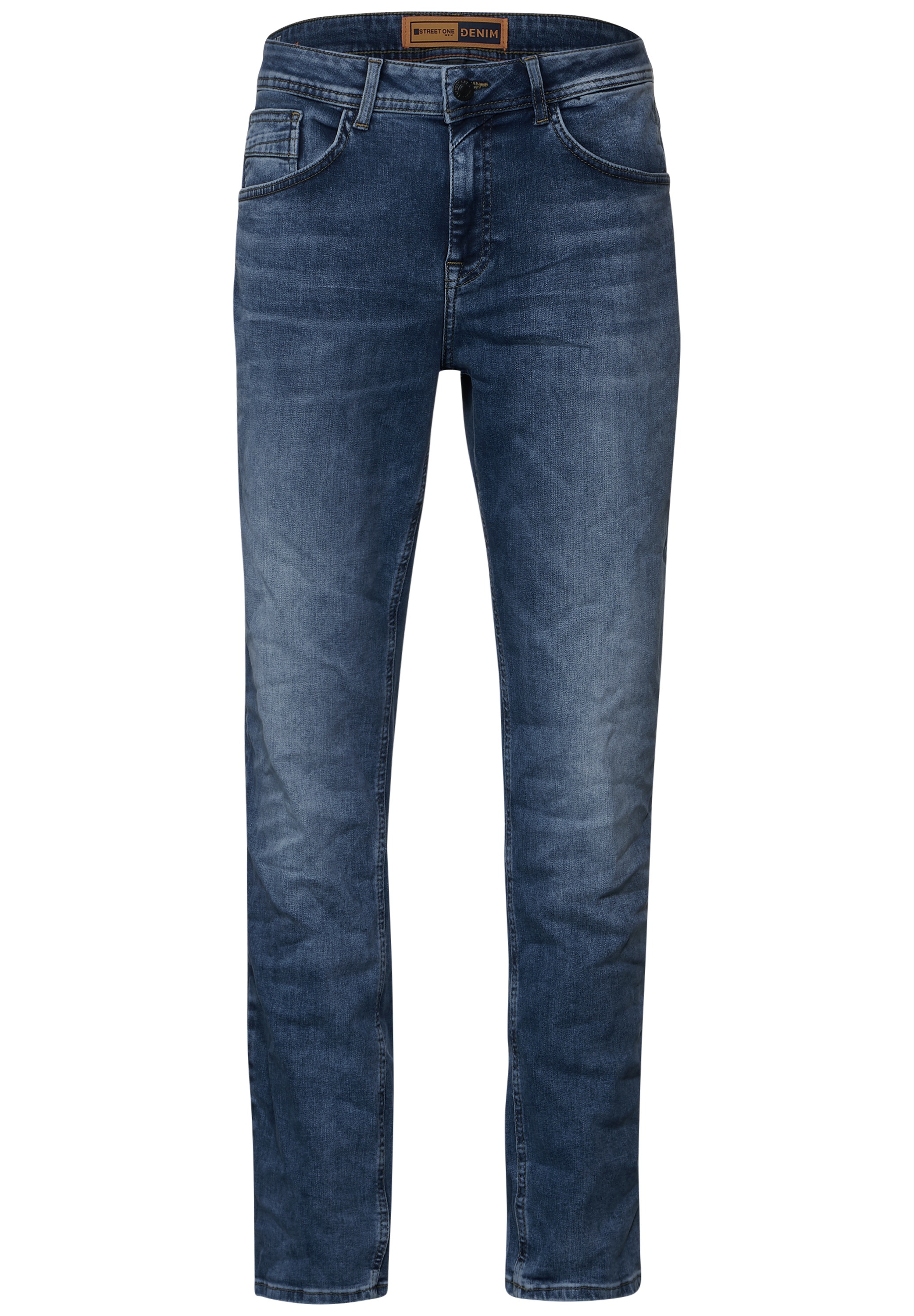 STREET ONE MEN Regular-fit-Jeans, 5-Pocket-Style