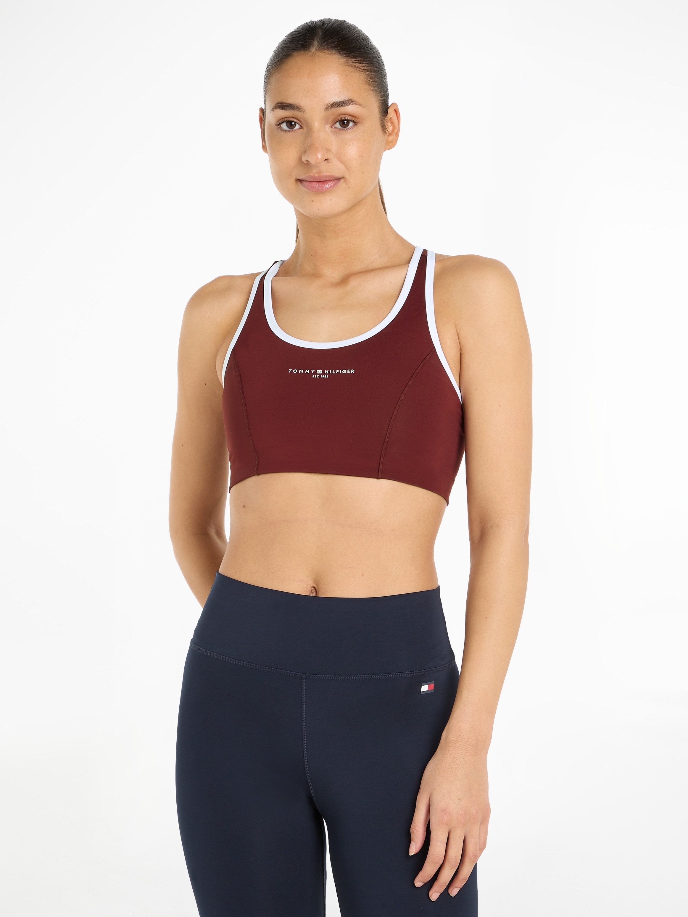 Sport-Bustier »ESSENTIALS MINI CORP MID INT BRA«, mit Trägern für mittelstarken Halt,...