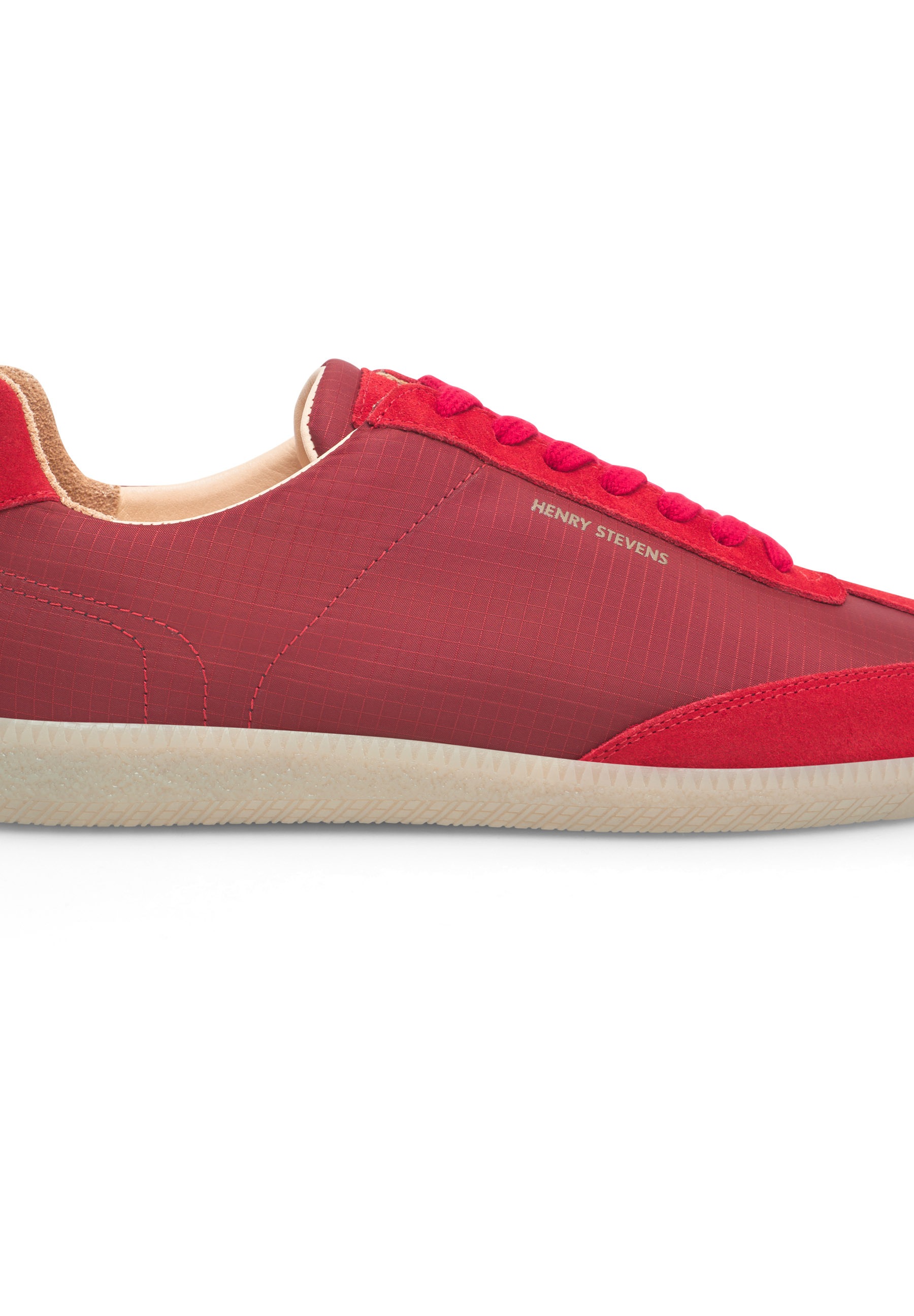 Henry Stevens Sneaker »Travis TIS Herrensneaker«, Halbschuh Leder handgefertigt, sportlicher Freizeitschuh Herren