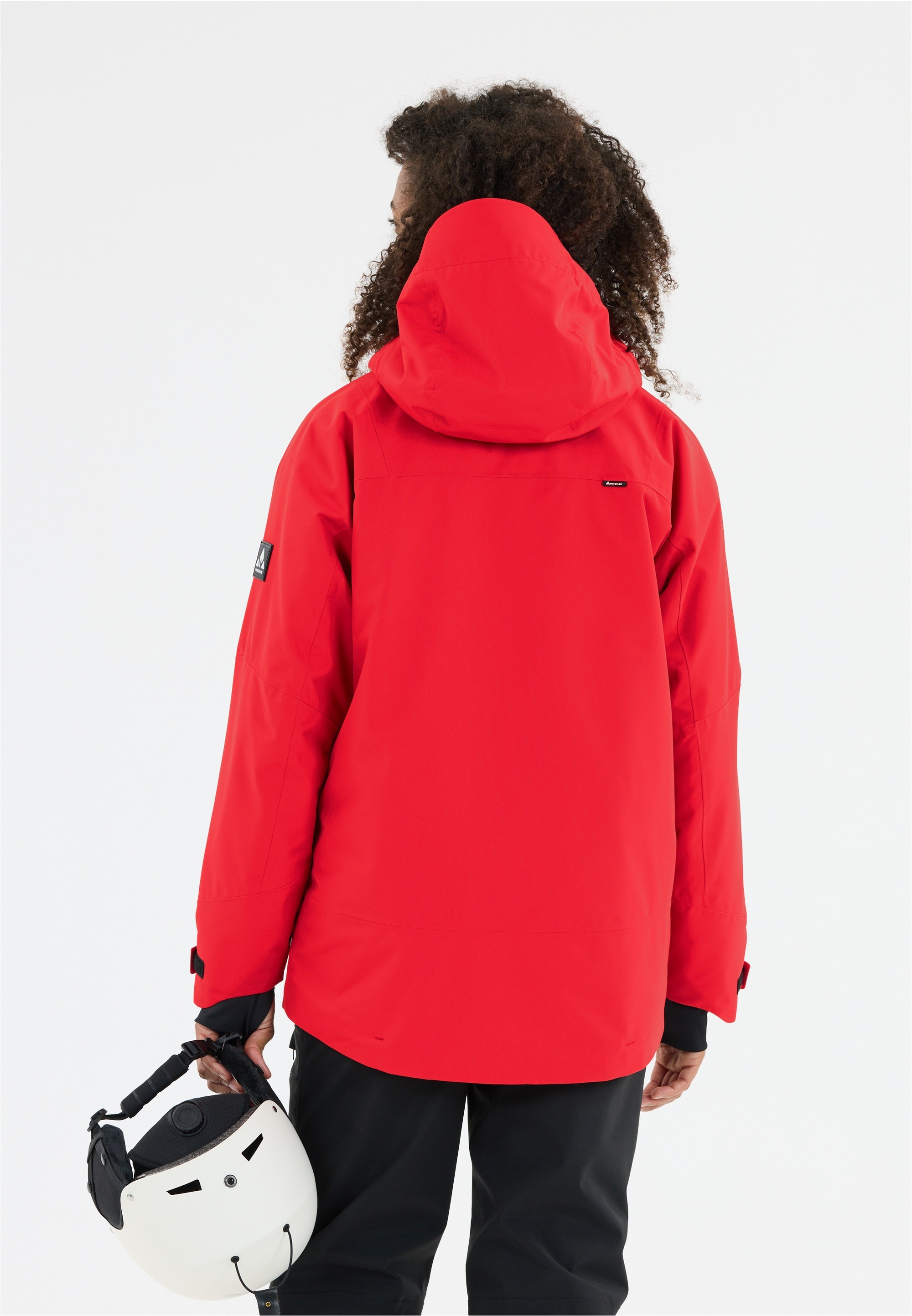 Skijacke WHISTLER "Palmdale", Damen, Gr. 46, rot, 100% Polyester, unifarben, normal, ohne Ausschnitt, Jacken Skijacke, in wetterfester Qualität mit zahlreichen Taschen 3