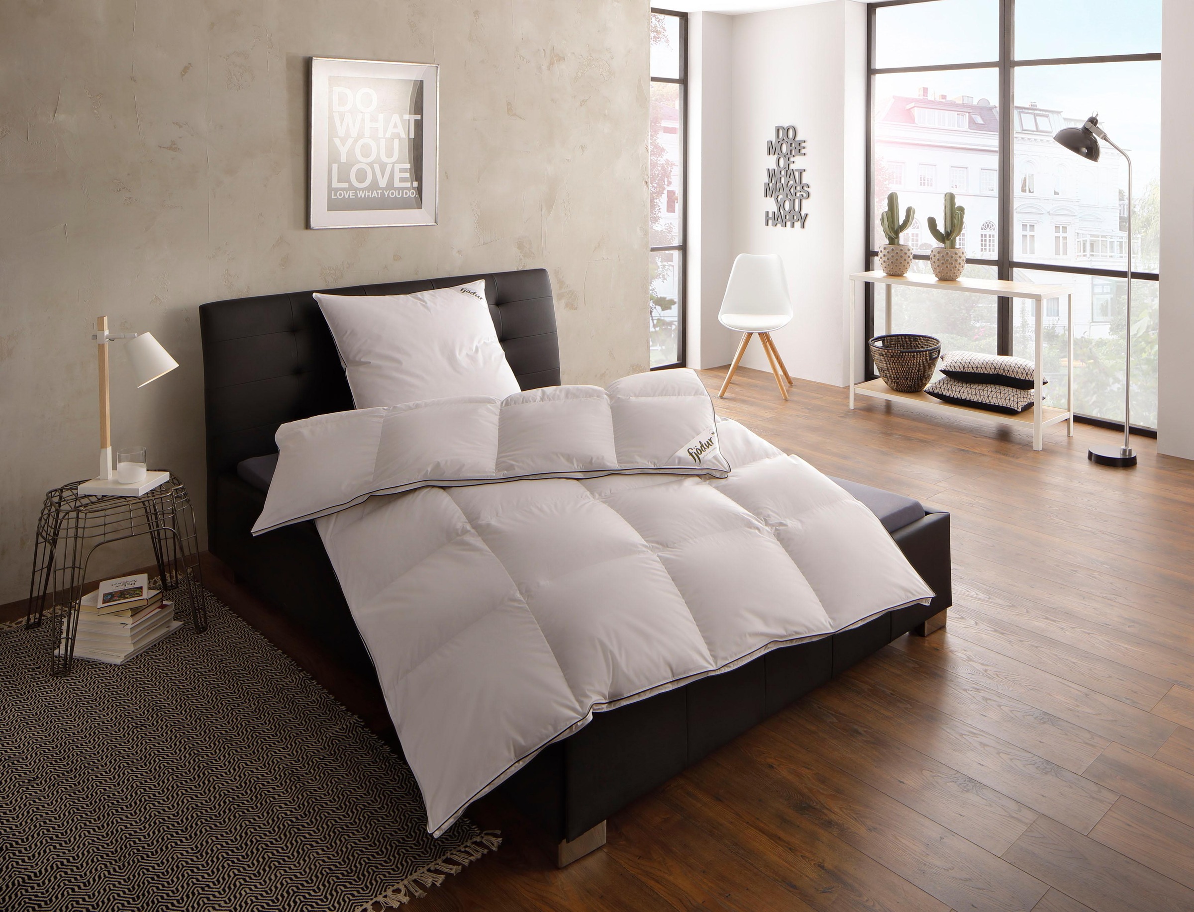 fjödur Daunenbettdecke "Felix" warm Füllung 90% Daunen, 10%Federn 1 Stk. tl günstig online kaufen