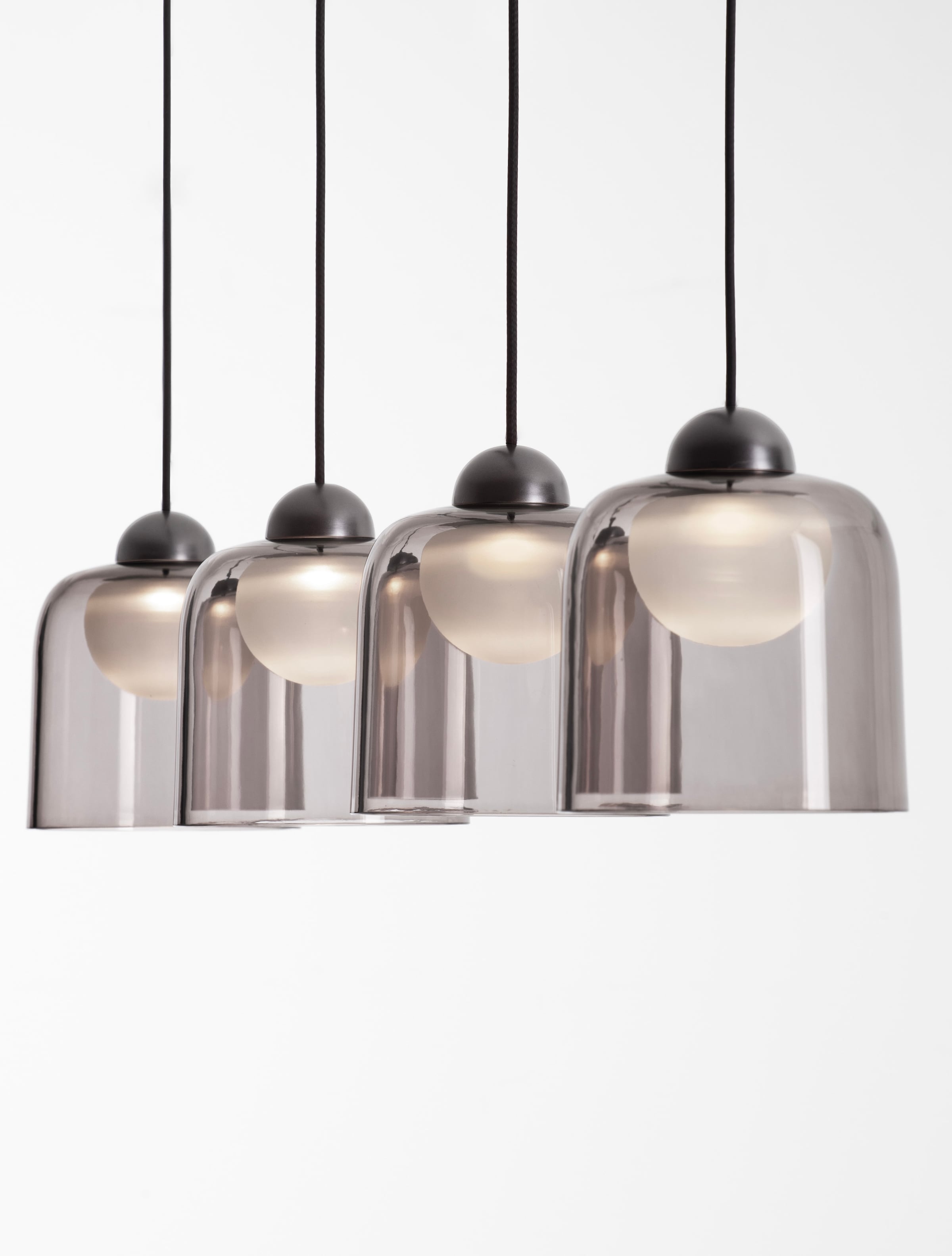 Nova Luce Pendelleuchte »DIONE«, 4 flammig, Leuchtmittel LED-Modul | LED fest integriert