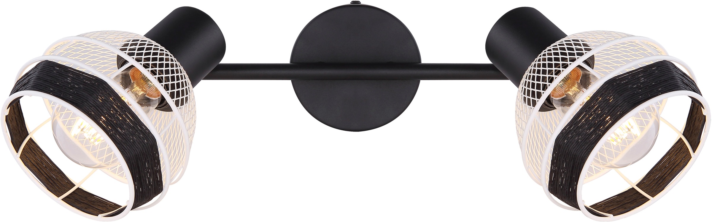 GLOBO LIGHTING Deckenstrahler »GRIDDY« E27 1 Stk. Spot Deckenspot Flur Schlafzimmer Wohnzimmer