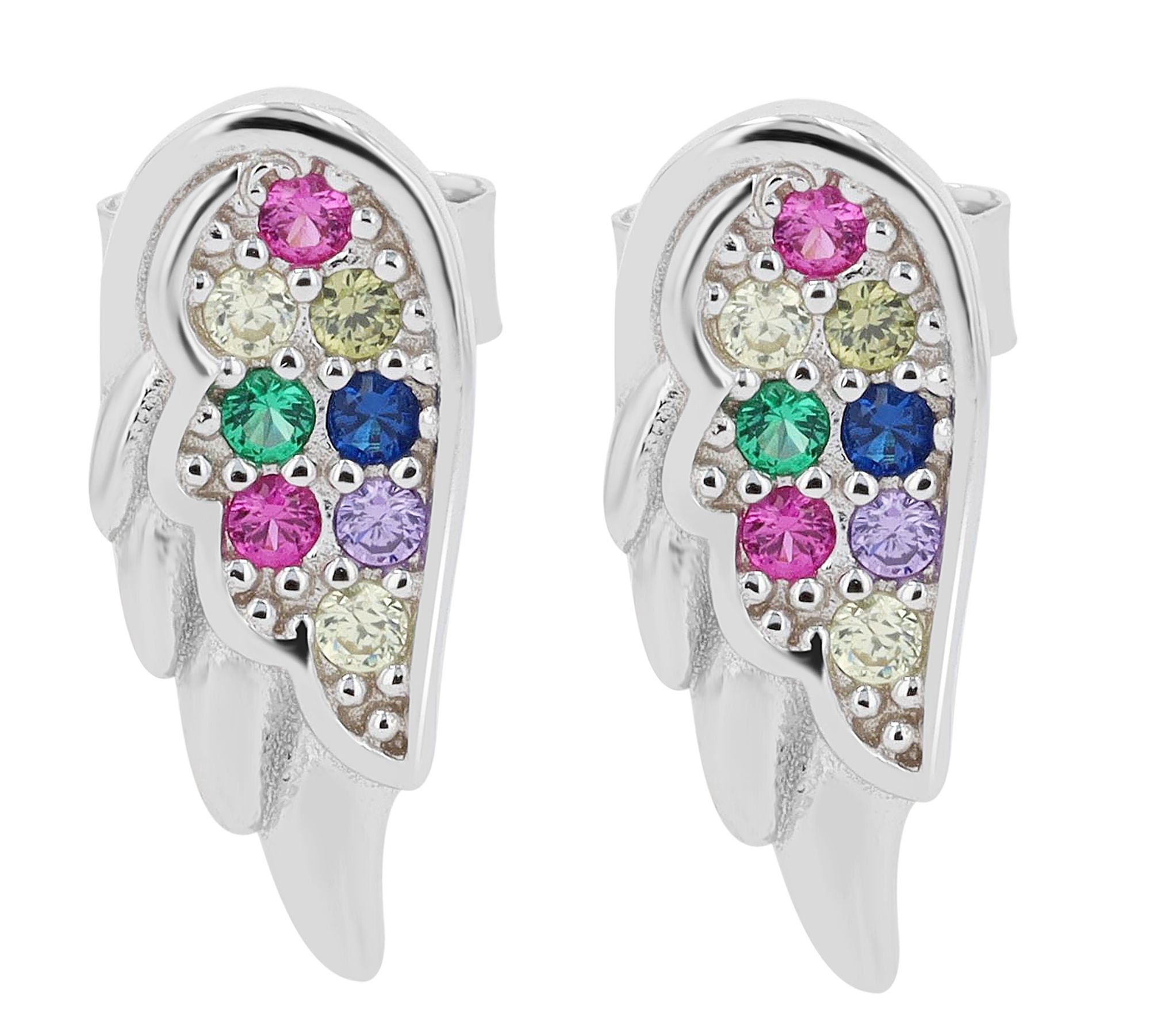 Adelia´s Paar Ohrhänger "Damen Ohrringe – Ohrstecker Flügel aus 925 Silber günstig online kaufen