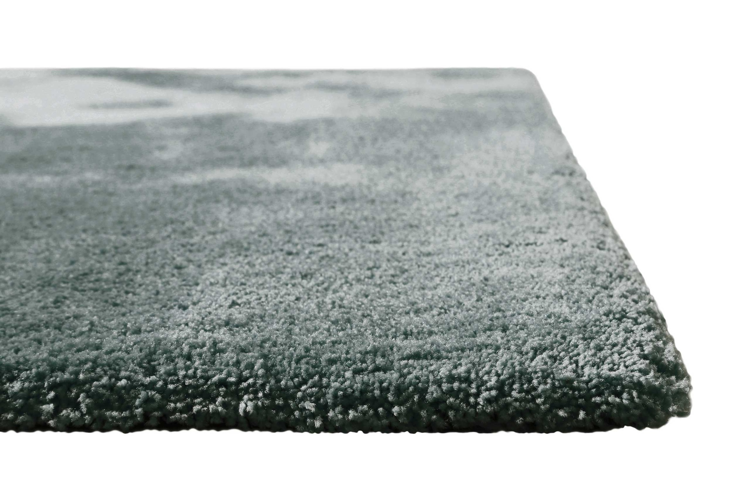 Homie Living Teppich »Pisa«, rund, 25 mm Höhe, Hochflor, Microfaser, uni, weich, Shaggy, Wohnzimmer, Schlafzimmer