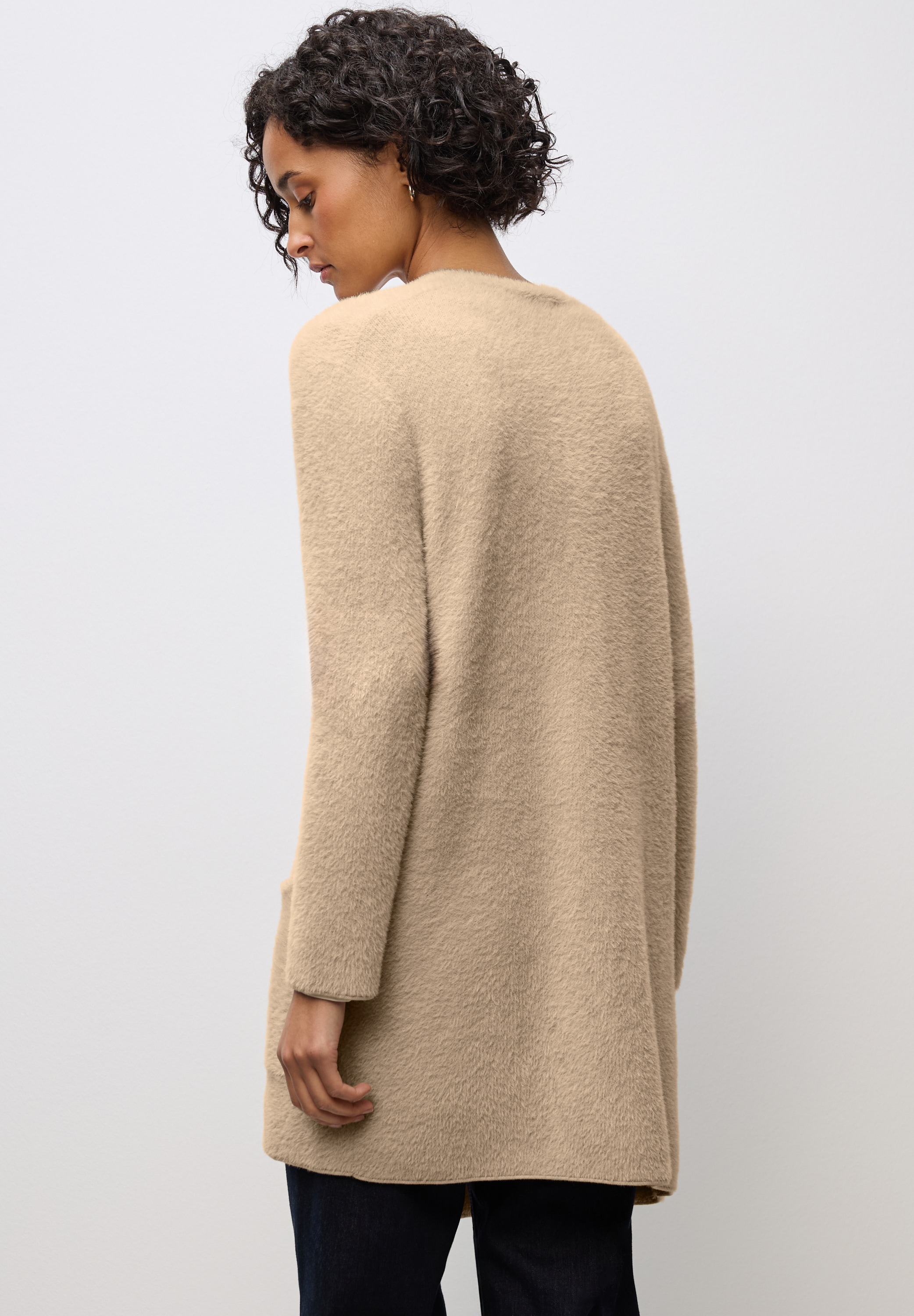 STREET ONE Strickjacke, mit aufgenähten Taschen